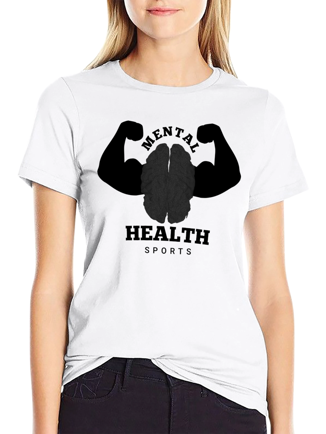 Mental Health Sports Graphic T-Shirt