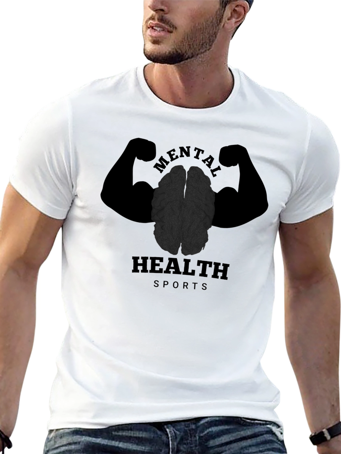Mental Health Sports Graphic T-Shirt