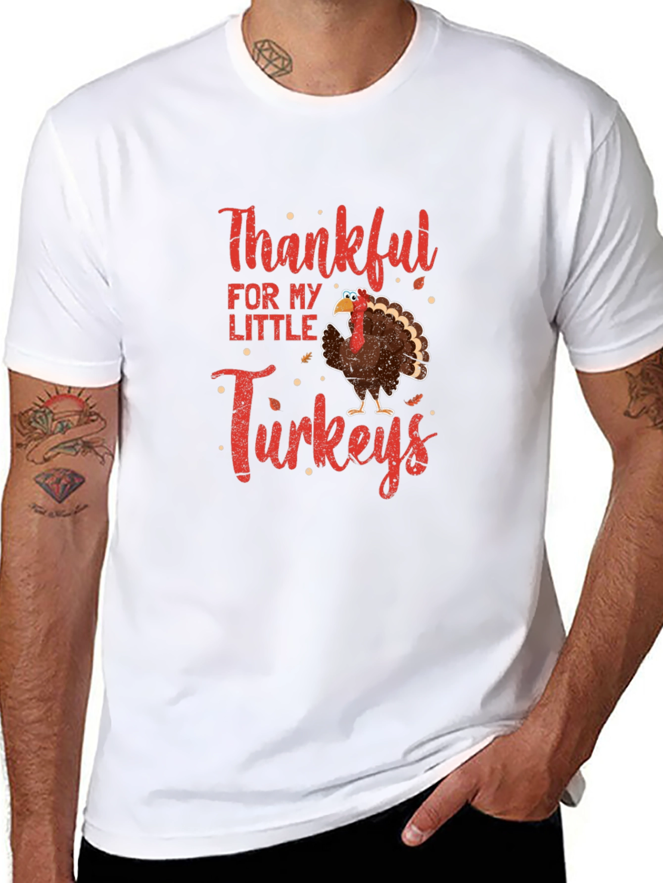 Thankful For My Little Turkeys T-Shirt