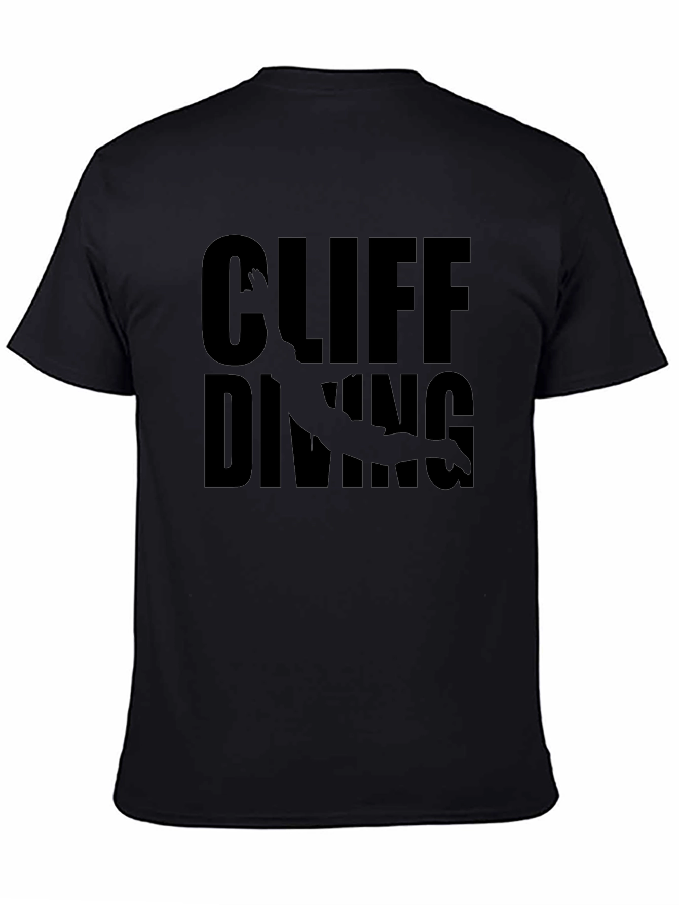 Cliff Diving Graphic Tee - Adventure Shirt