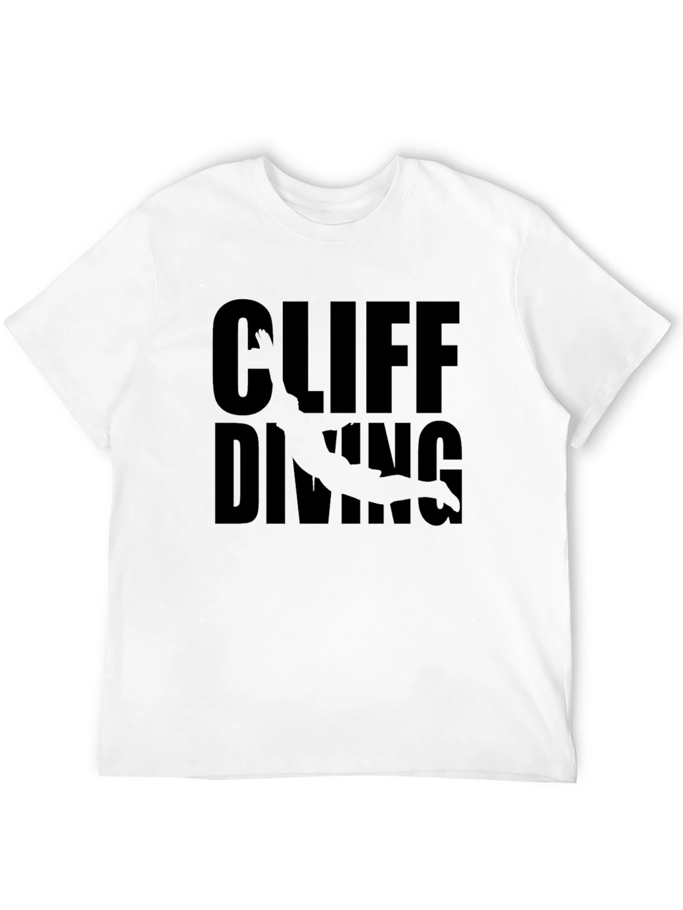 Cliff Diving Graphic Tee - Adventure Shirt