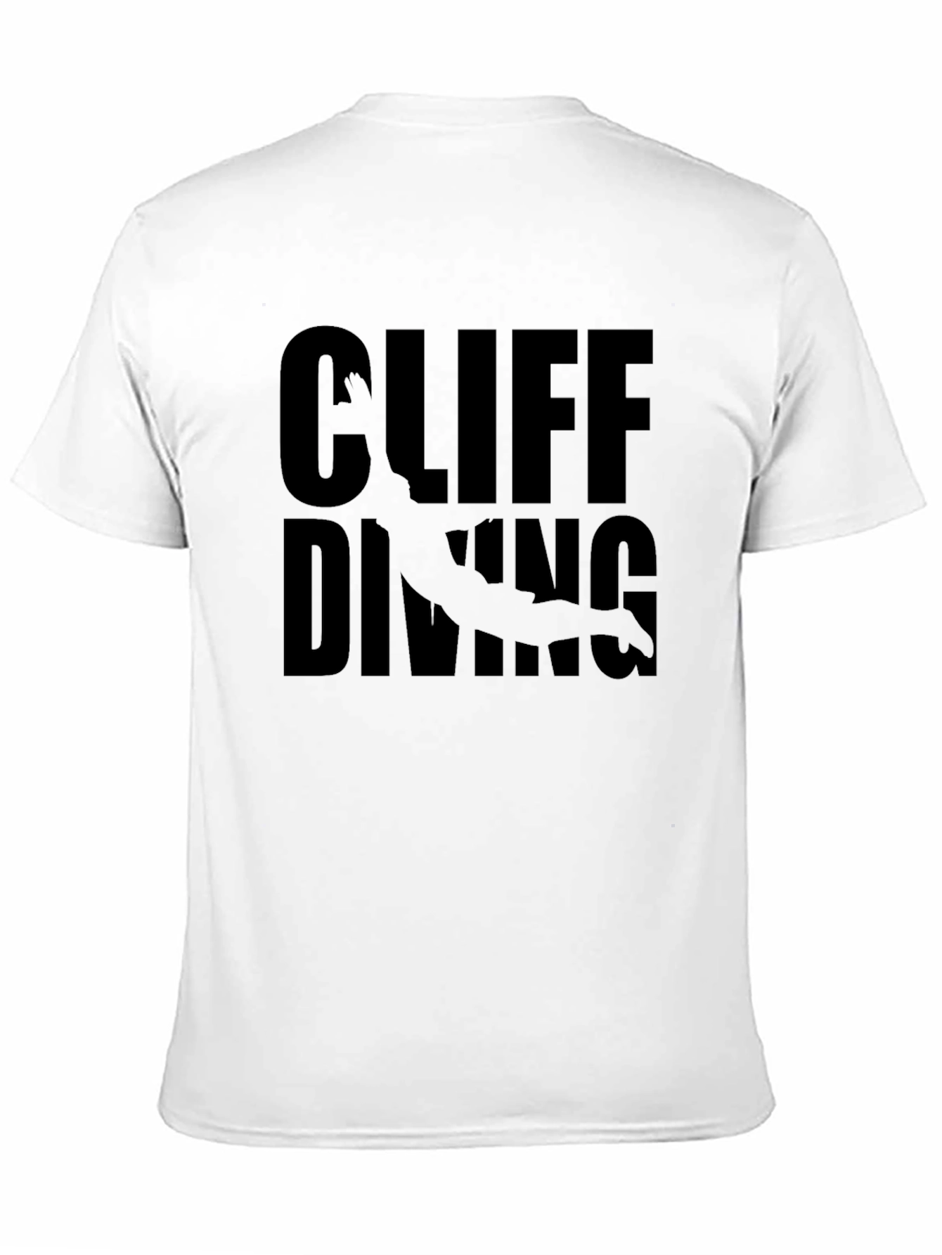 Cliff Diving Graphic Tee - Adventure Shirt
