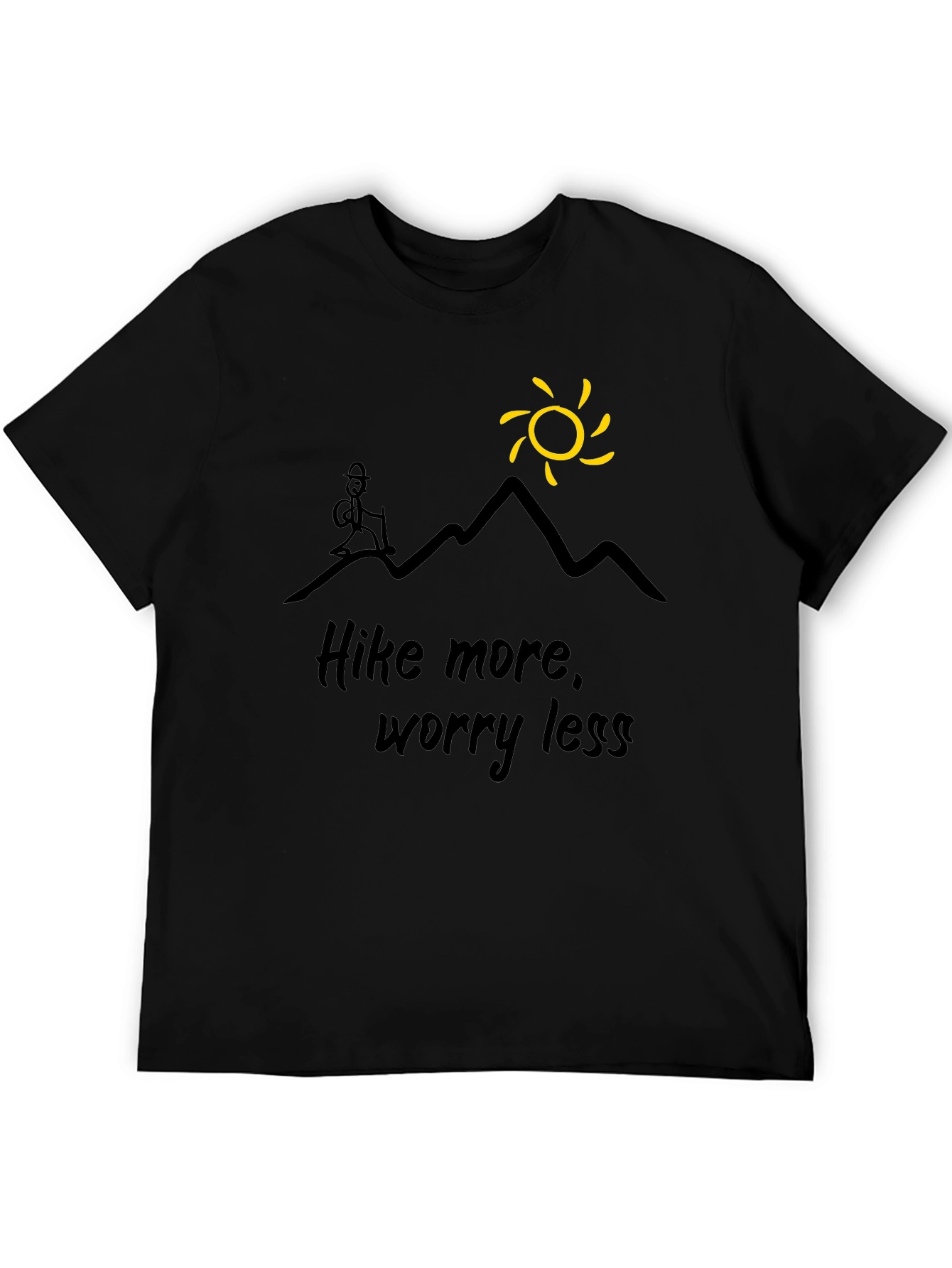 Hike More Worry Less Graphic Tee