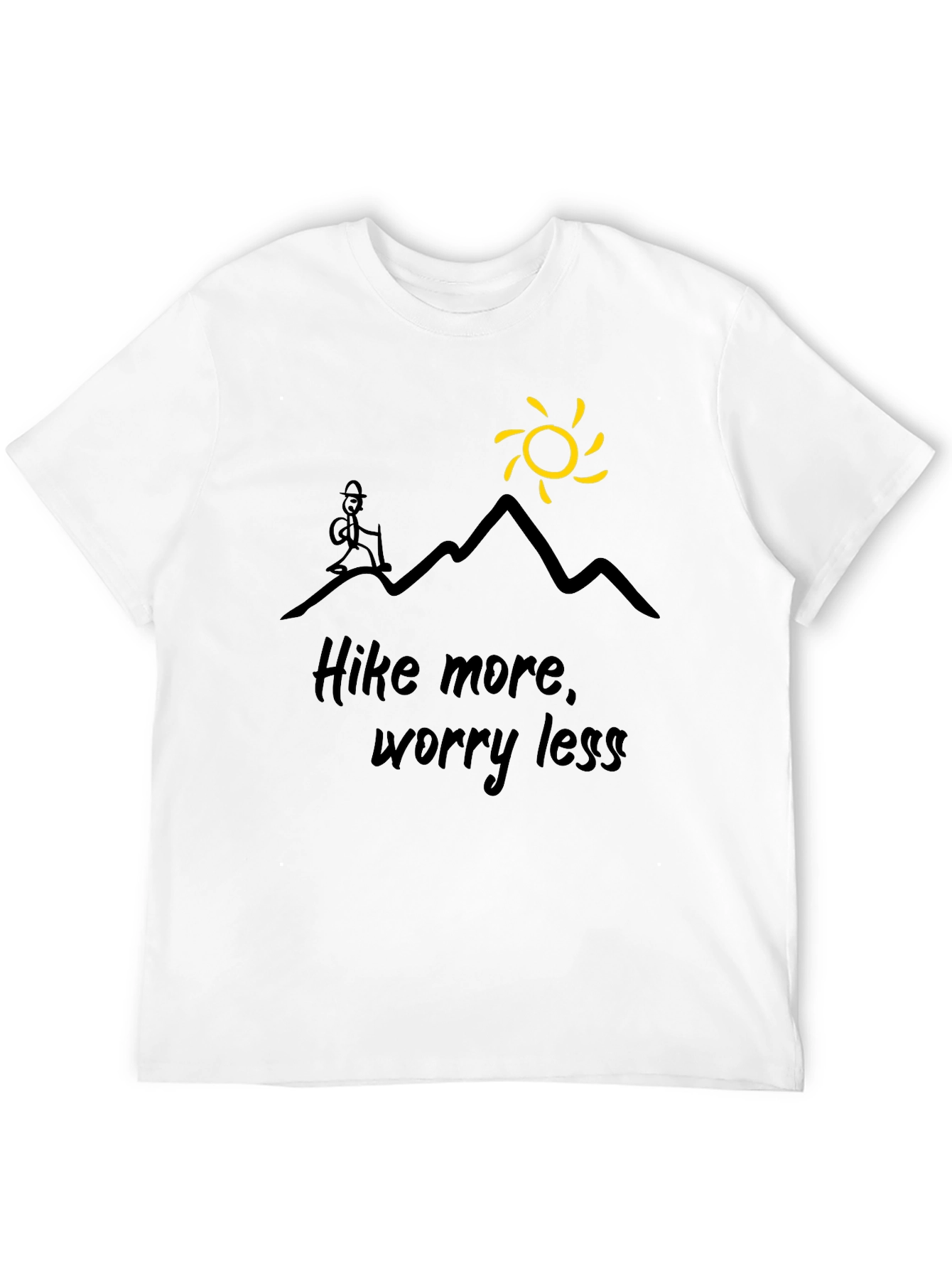 Hike More Worry Less Graphic Tee