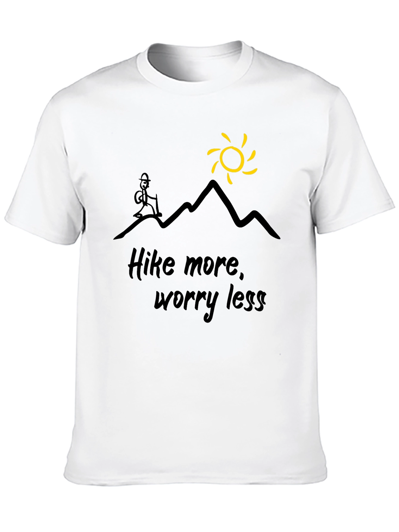 Hike More Worry Less Graphic Tee