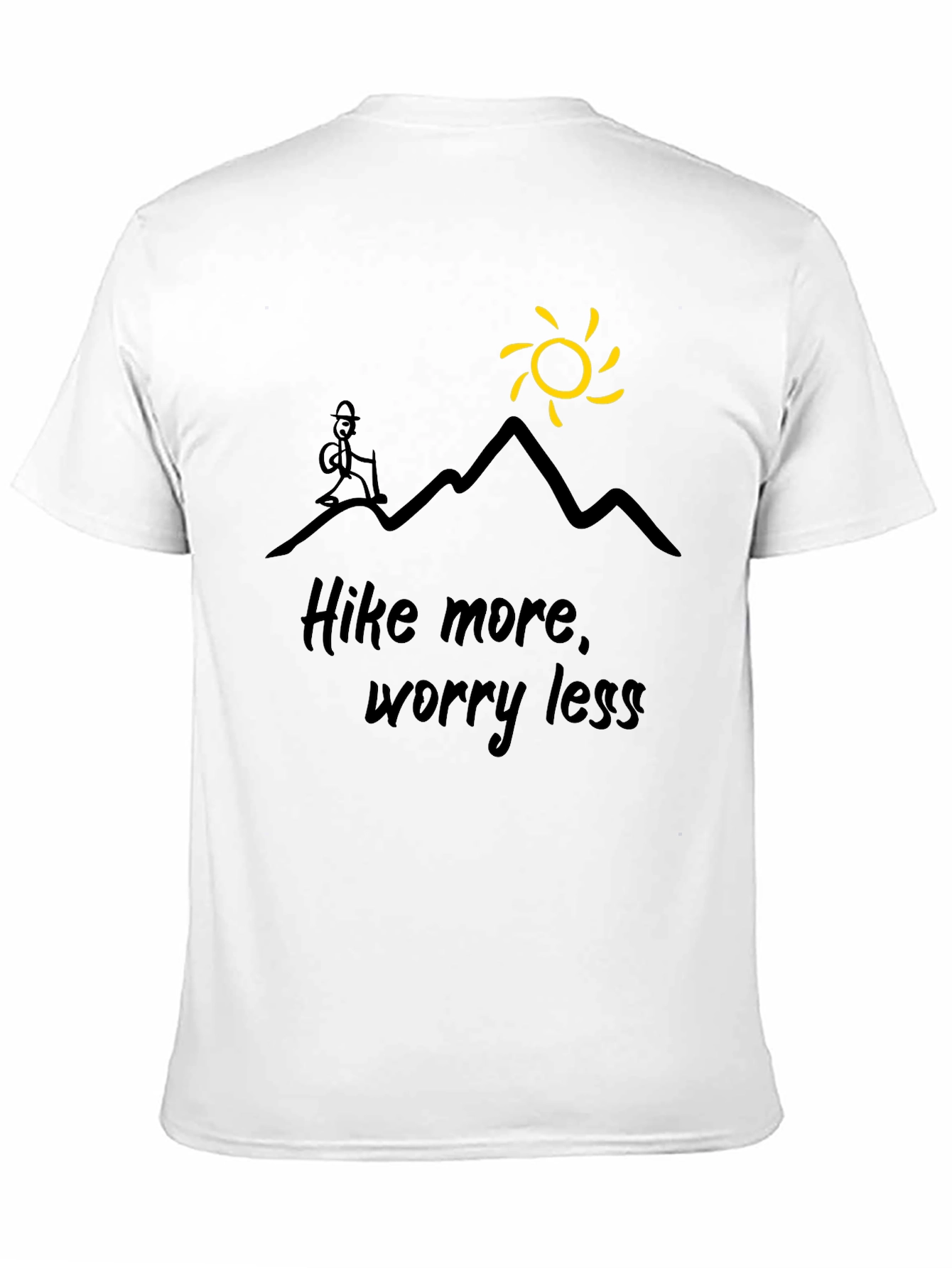 Hike More Worry Less Graphic Tee