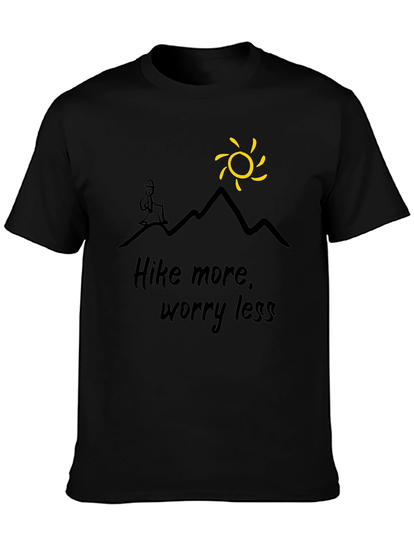 Hike More Worry Less Graphic Tee