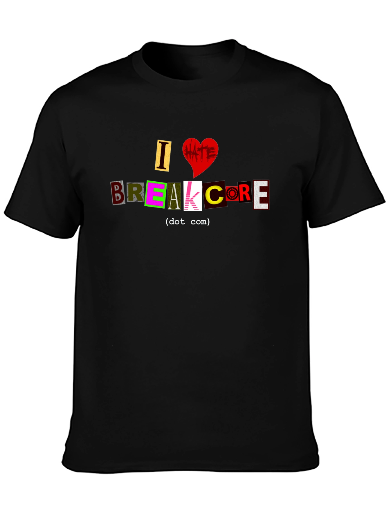 I Heart Breakcore T-Shirt Black