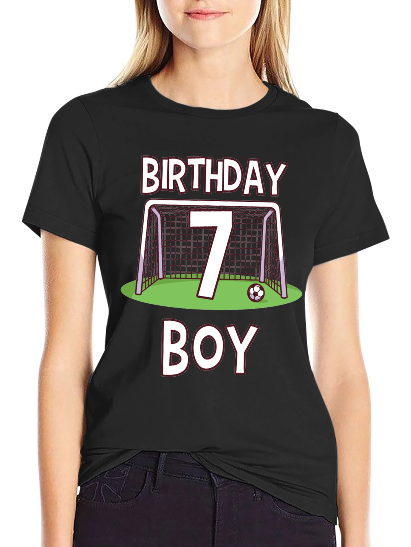 Birthday Boy Soccer T-Shirt - Number 7