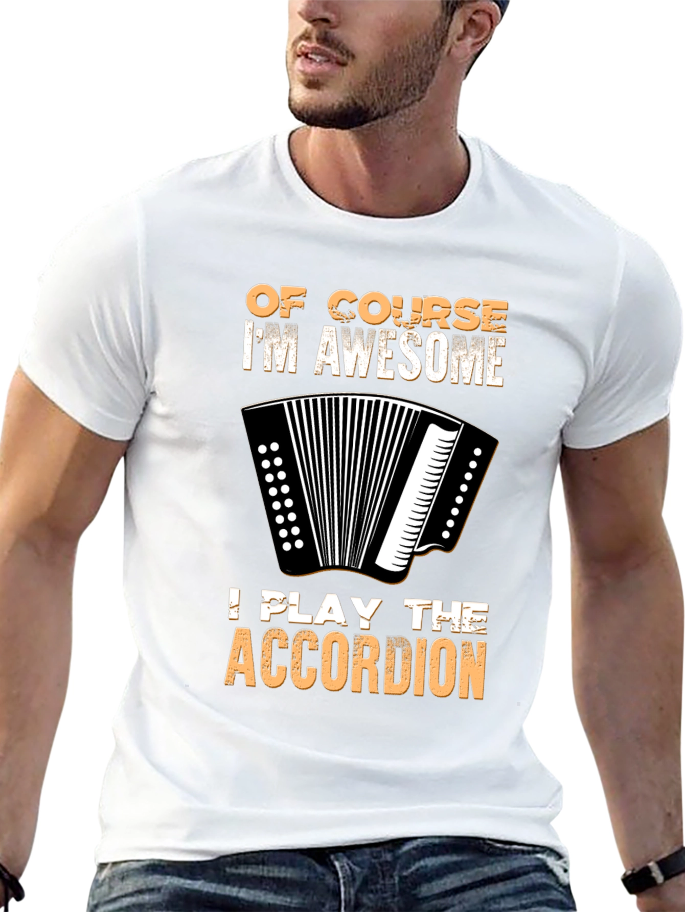 Awesome Accordion Player T-Shirt