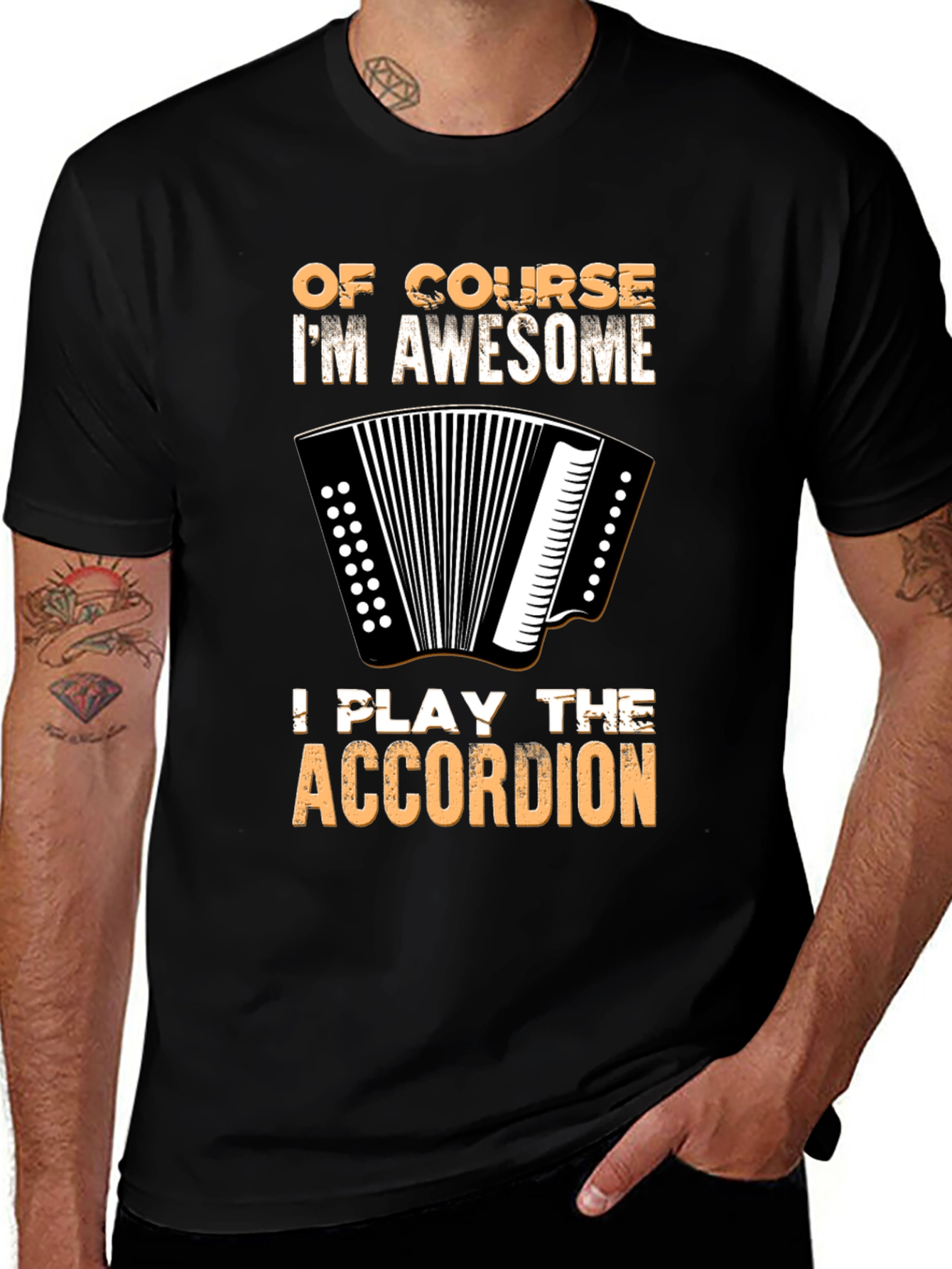 Awesome Accordion Player T-Shirt