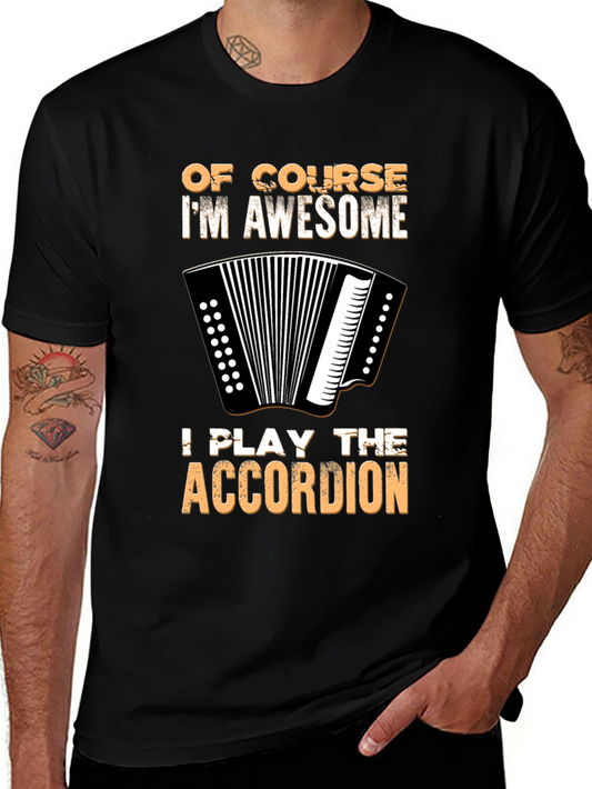 Awesome Accordion Player T-Shirt