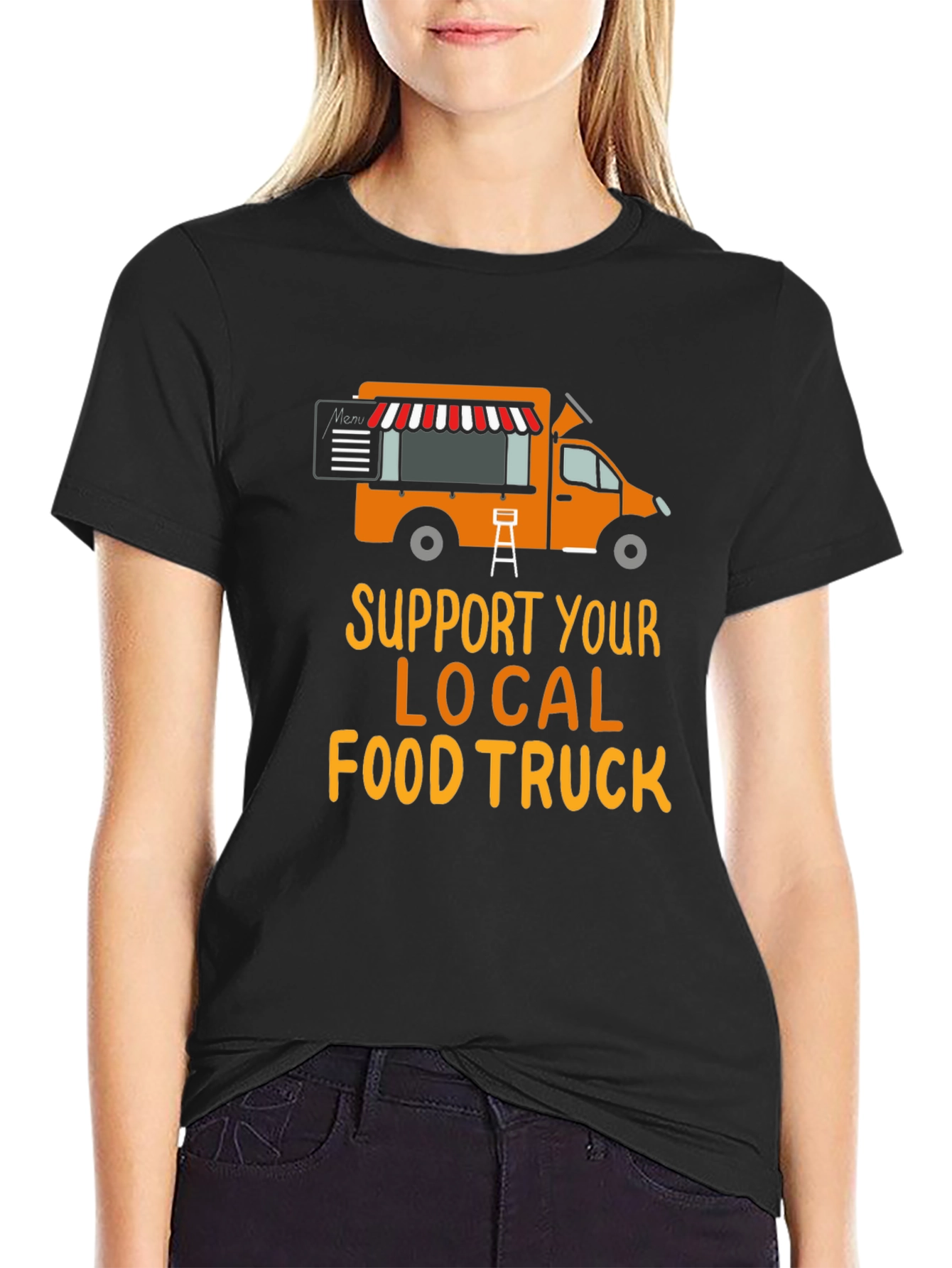 Support Your Local Food Truck T-Shirt