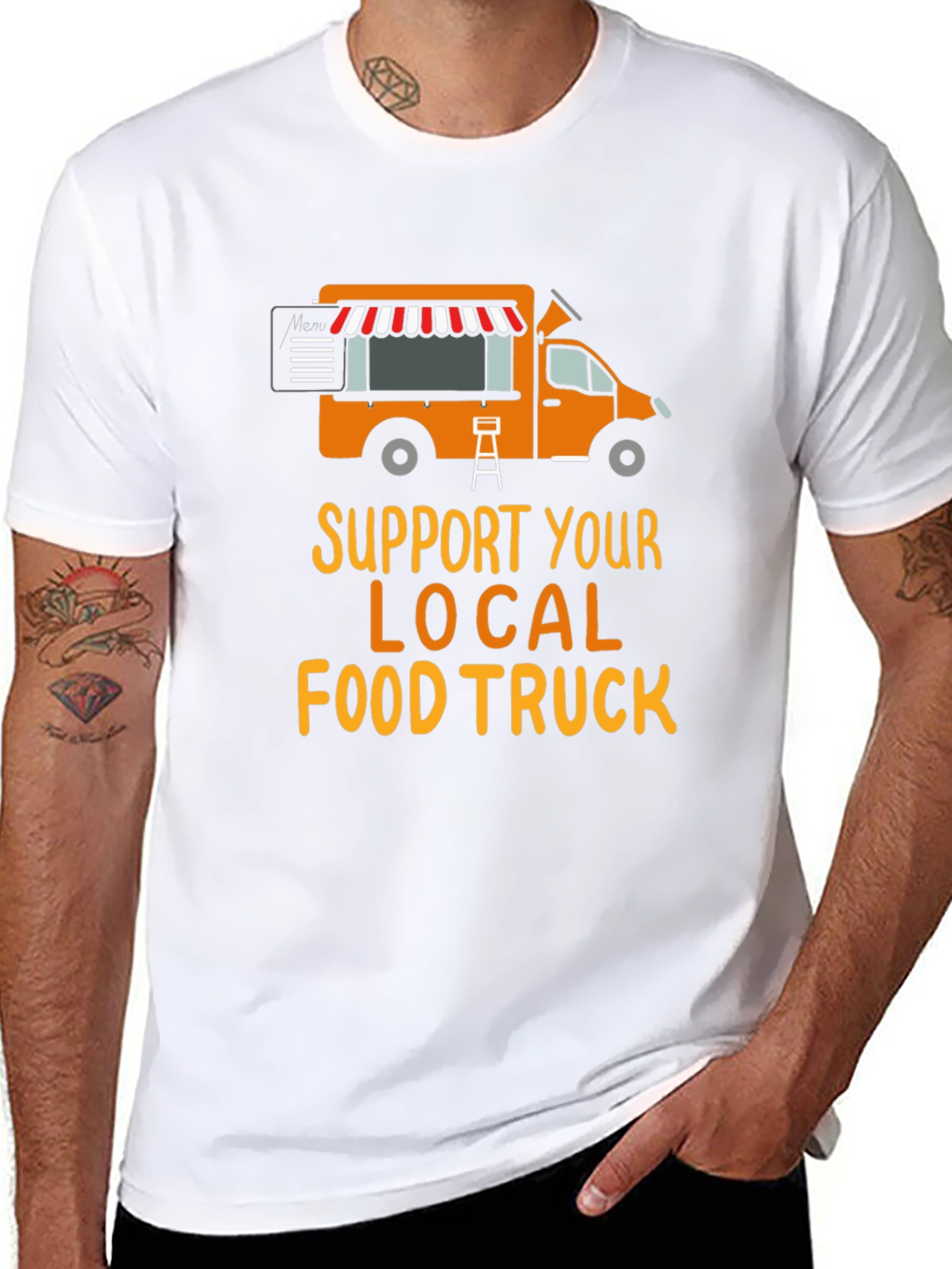 Support Your Local Food Truck T-Shirt
