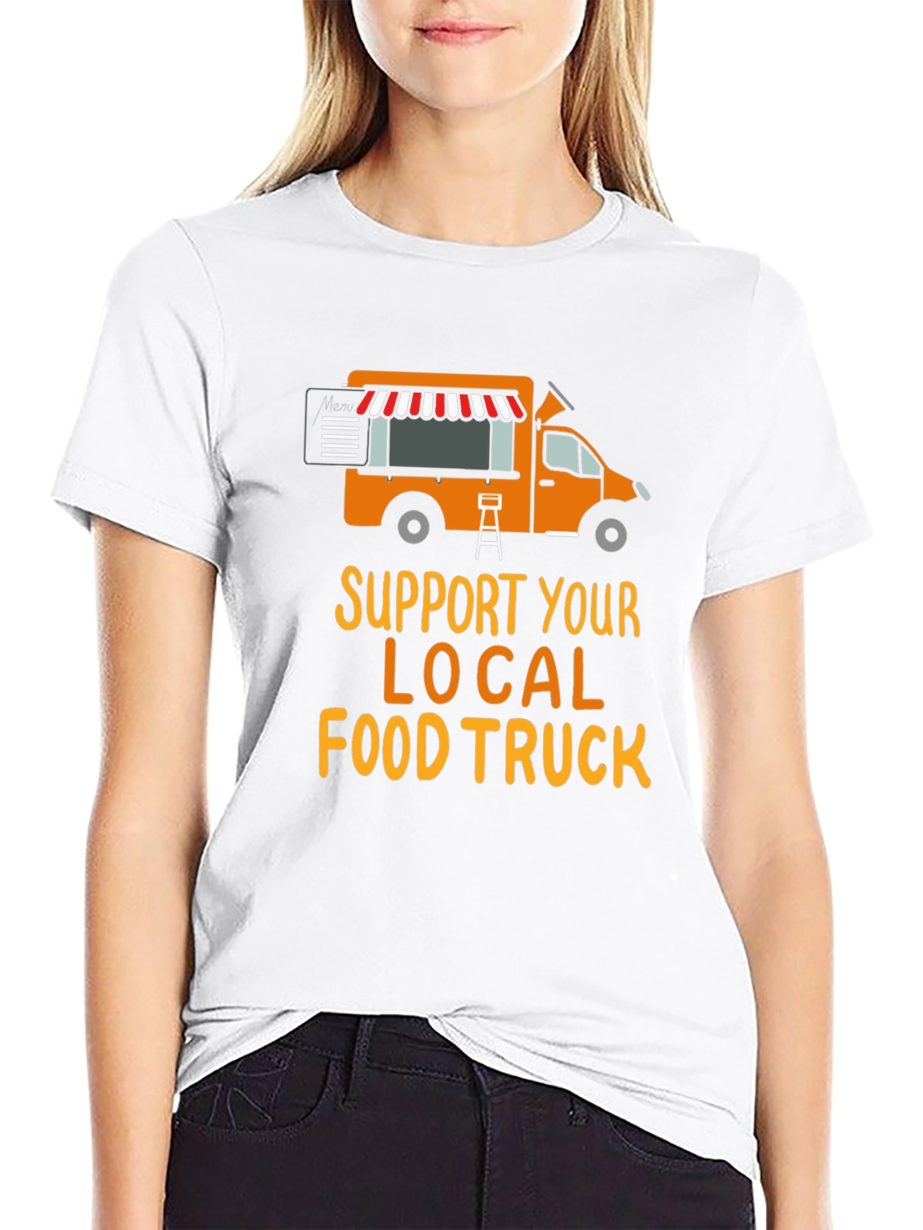 Support Your Local Food Truck T-Shirt