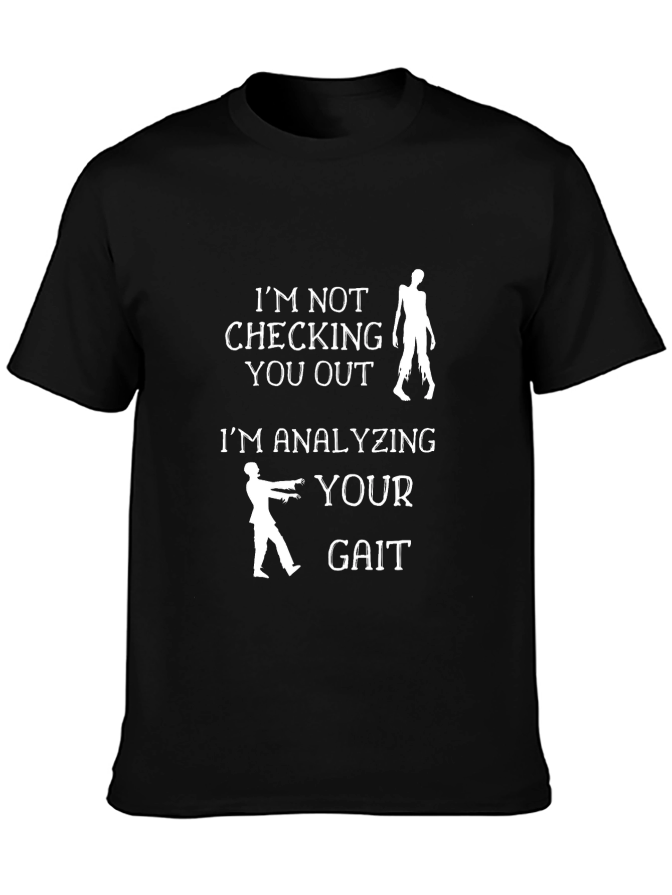 Zombie Gait T-Shirt - Funny Walking Dead Tee