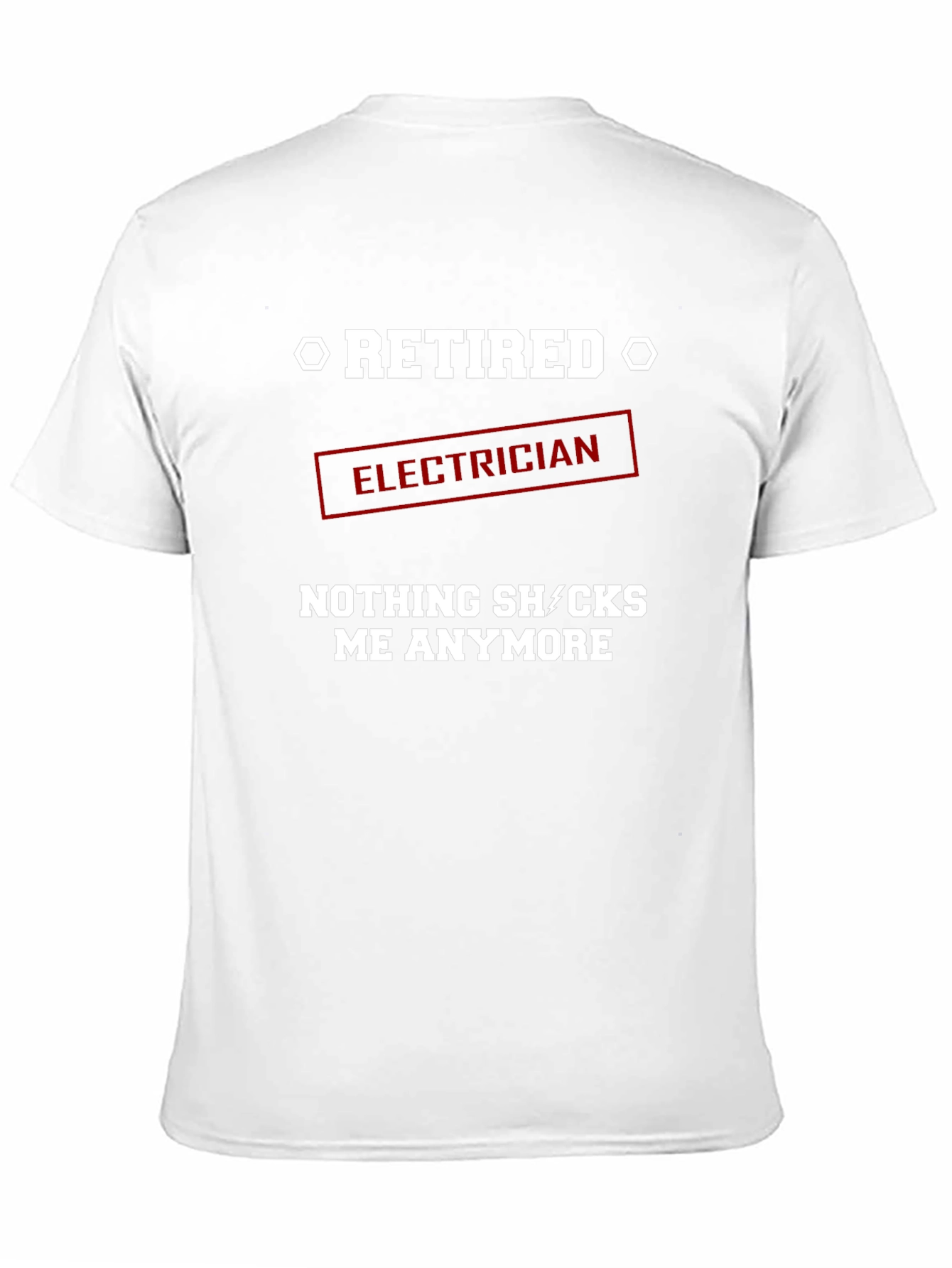 Retired Electrician Graphic T-Shirt