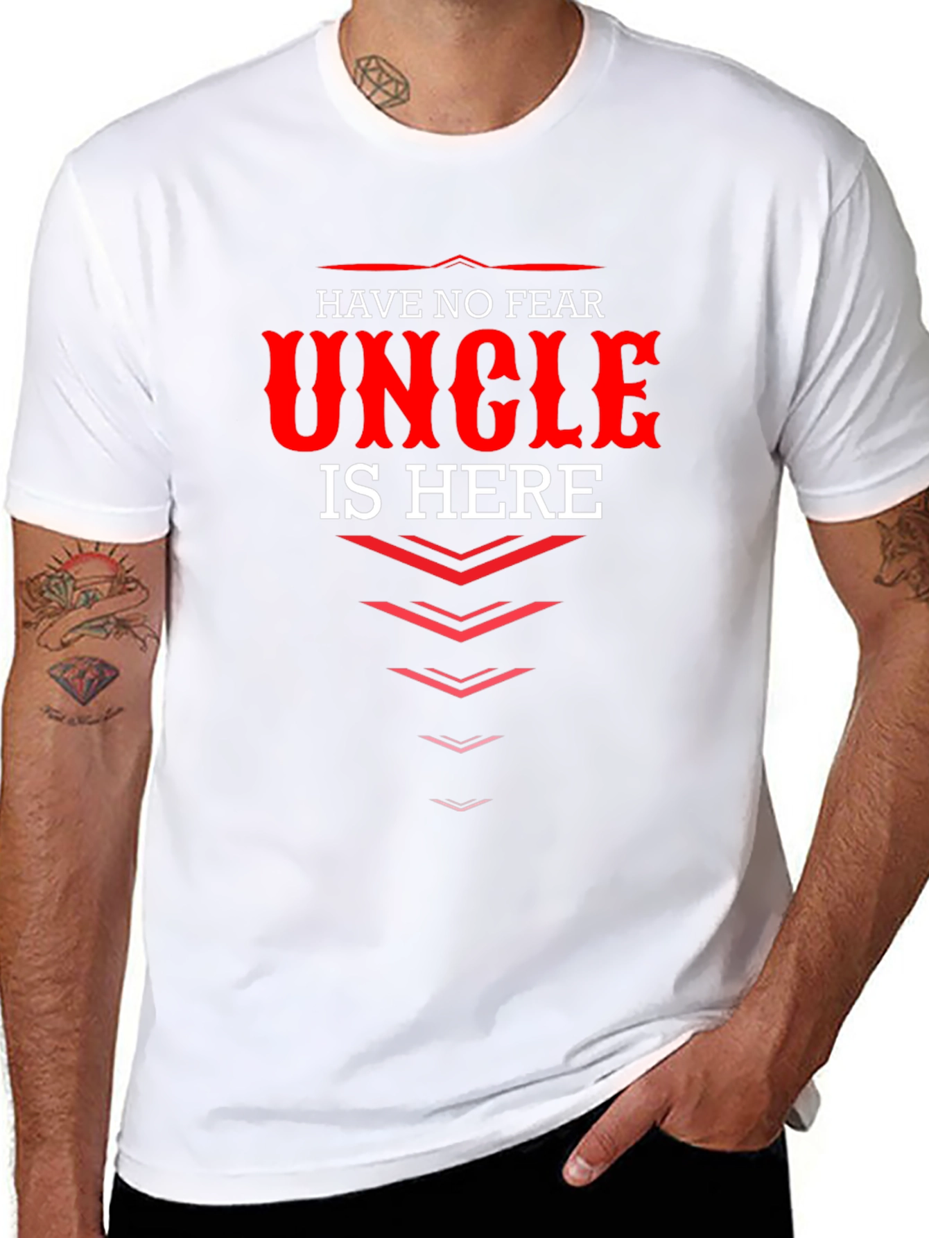 Funny Uncle T-Shirt - Have No Fear
