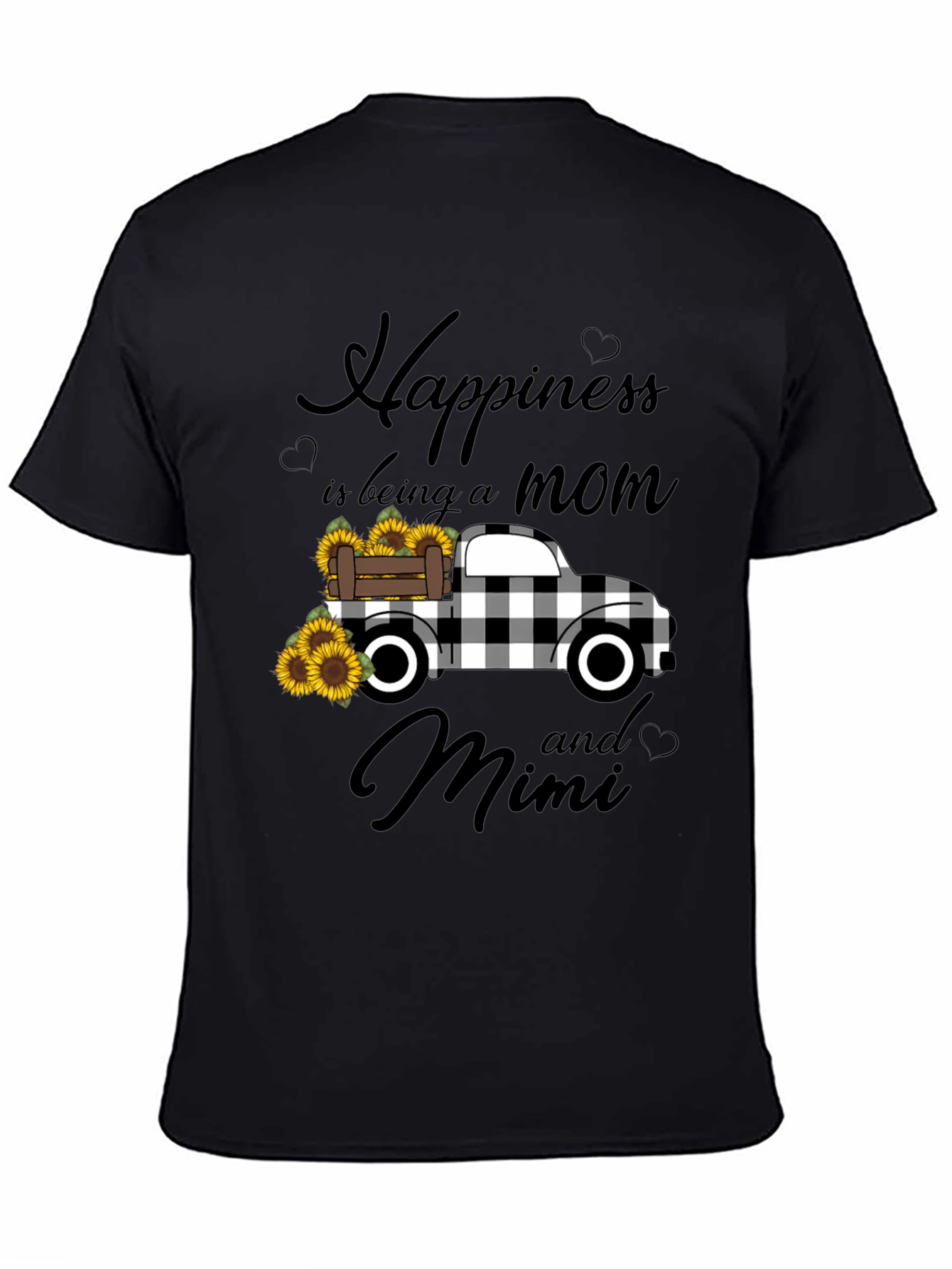 Mom & Mimi Sunflower Truck Graphic Tee
