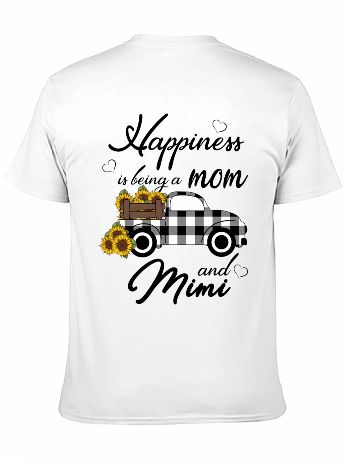 Mom & Mimi Sunflower Truck Graphic Tee