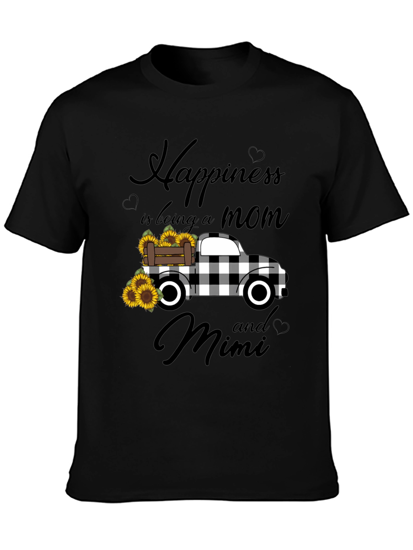 Mom & Mimi Sunflower Truck Graphic Tee