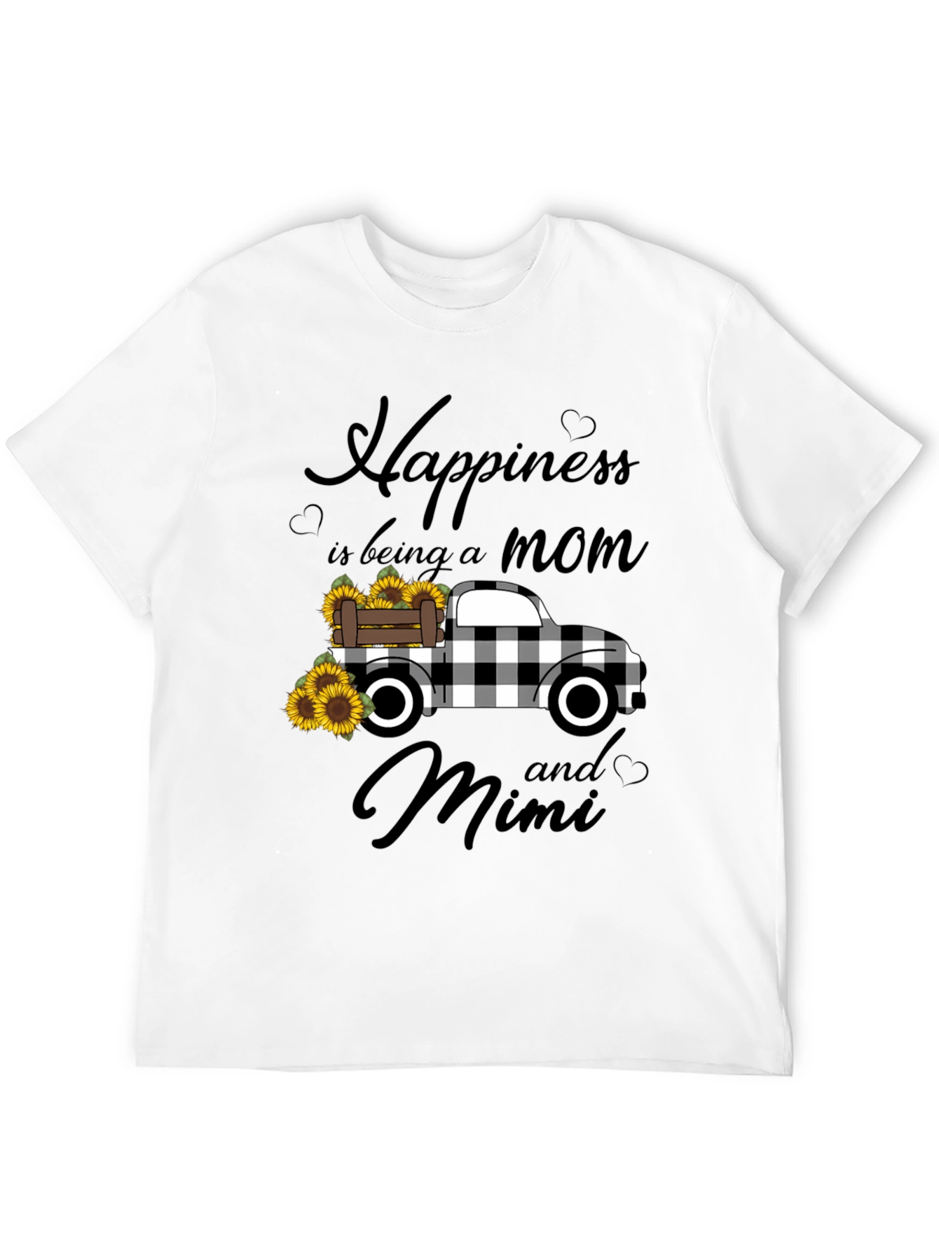 Mom & Mimi Sunflower Truck Graphic Tee