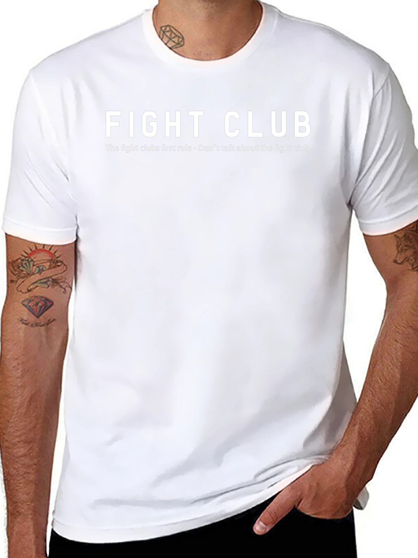 Fight Club First Rule Graphic Tee