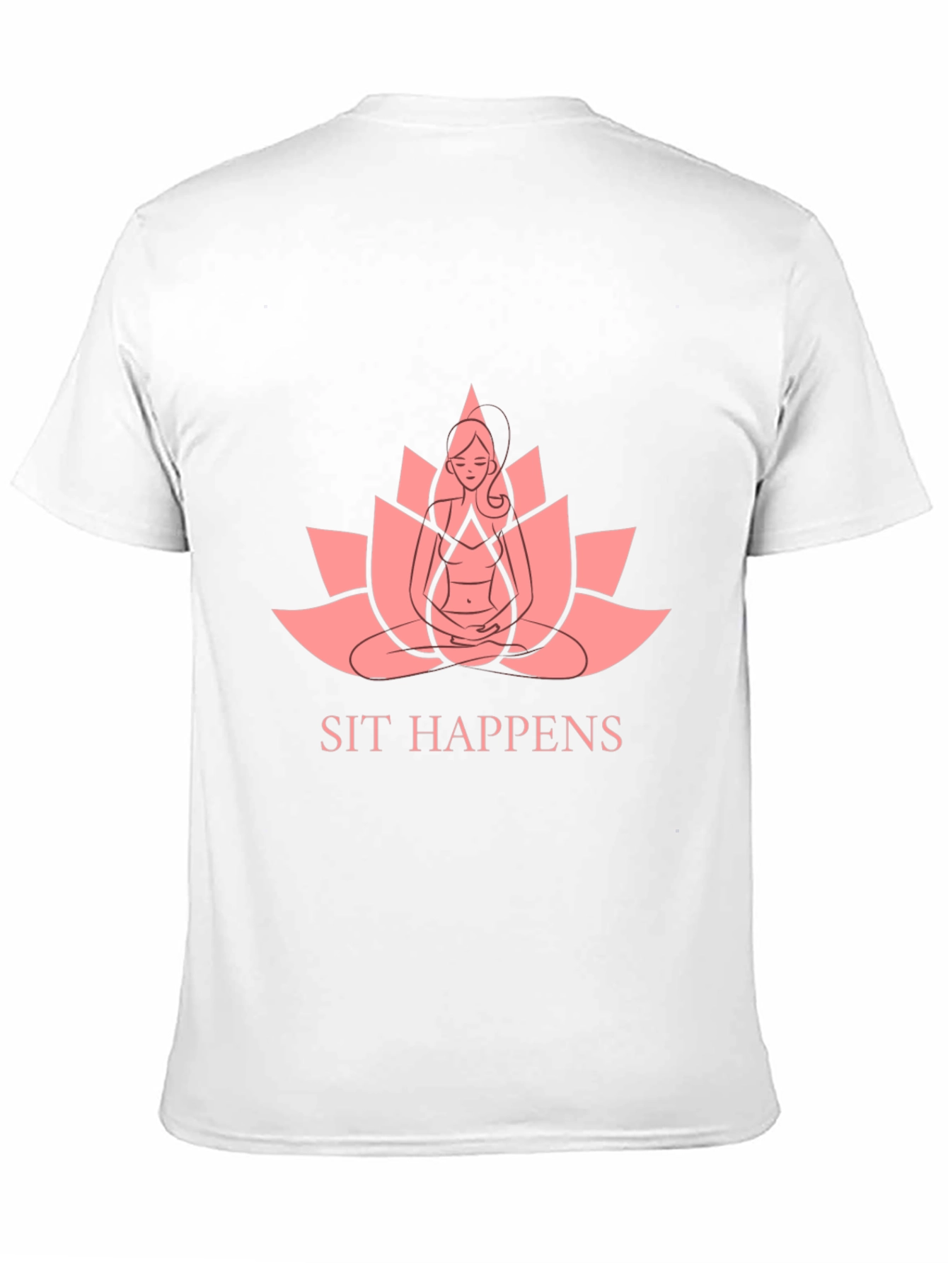 Sit Happens Yoga Graphic T-Shirt