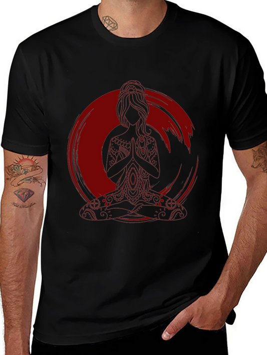 Yoga Meditation Graphic Tee