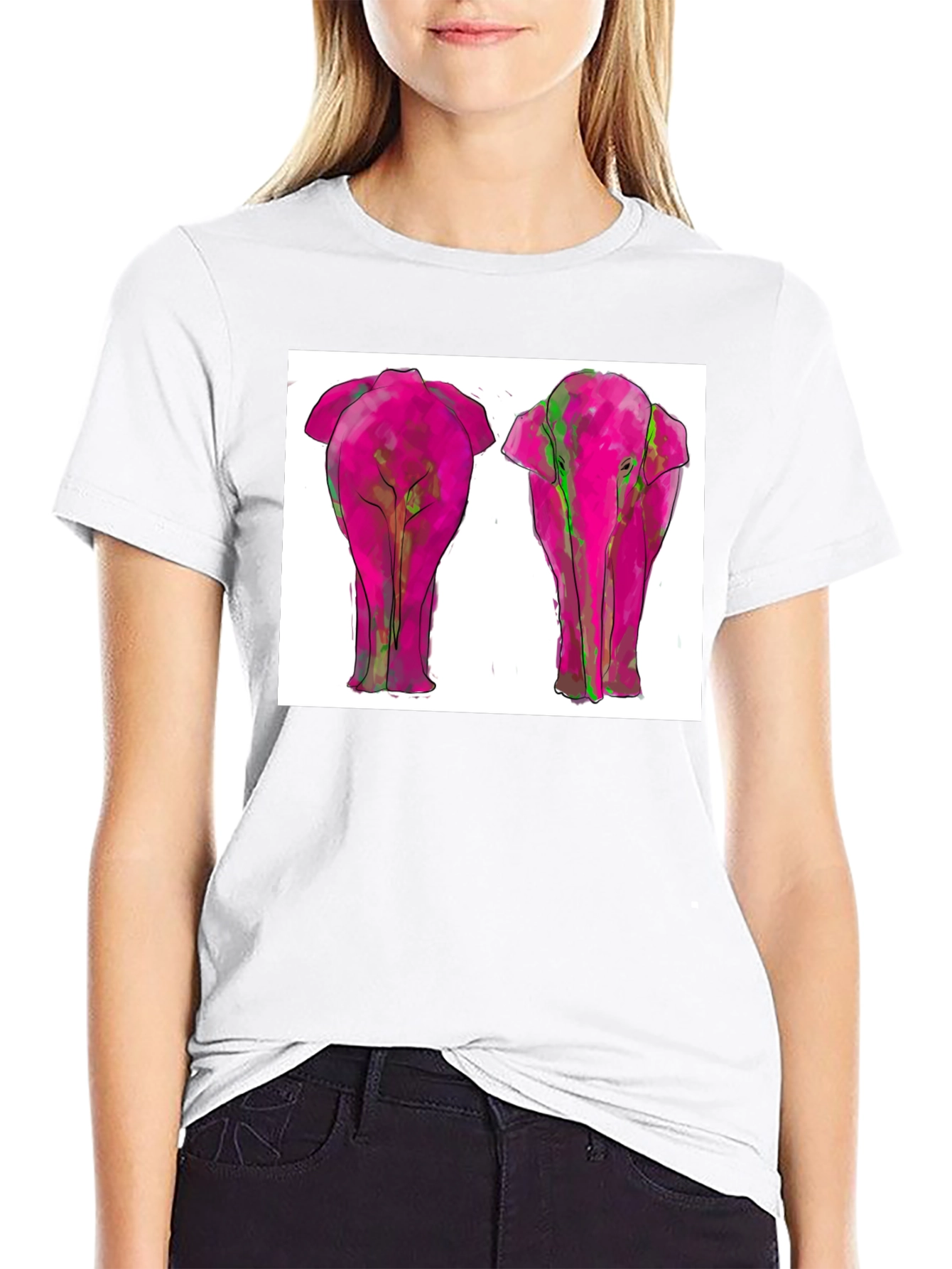 Pink Elephant T-Shirt