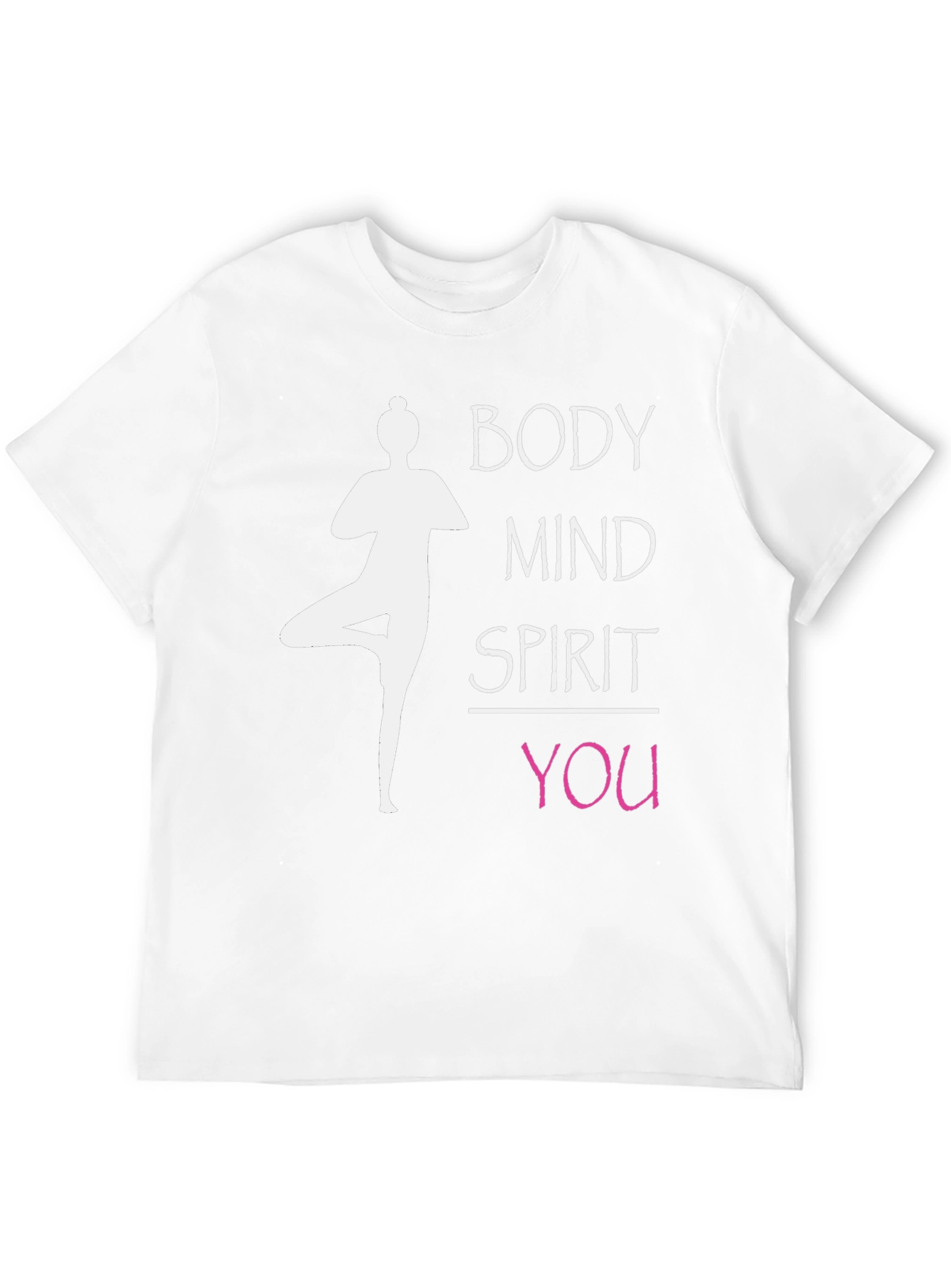 Body Mind Spirit You Yoga Graphic T-Shirt