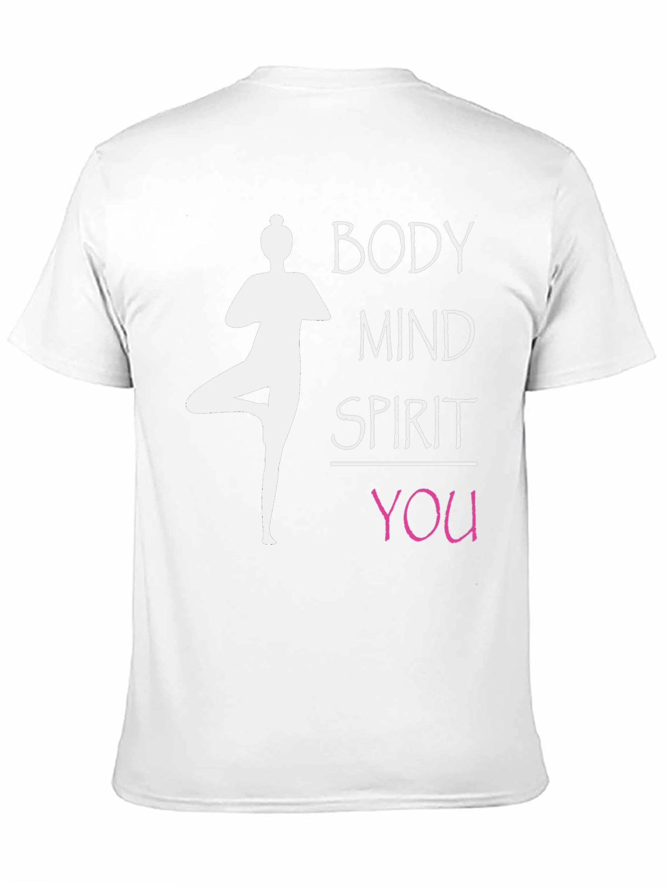 Body Mind Spirit You Yoga Graphic T-Shirt