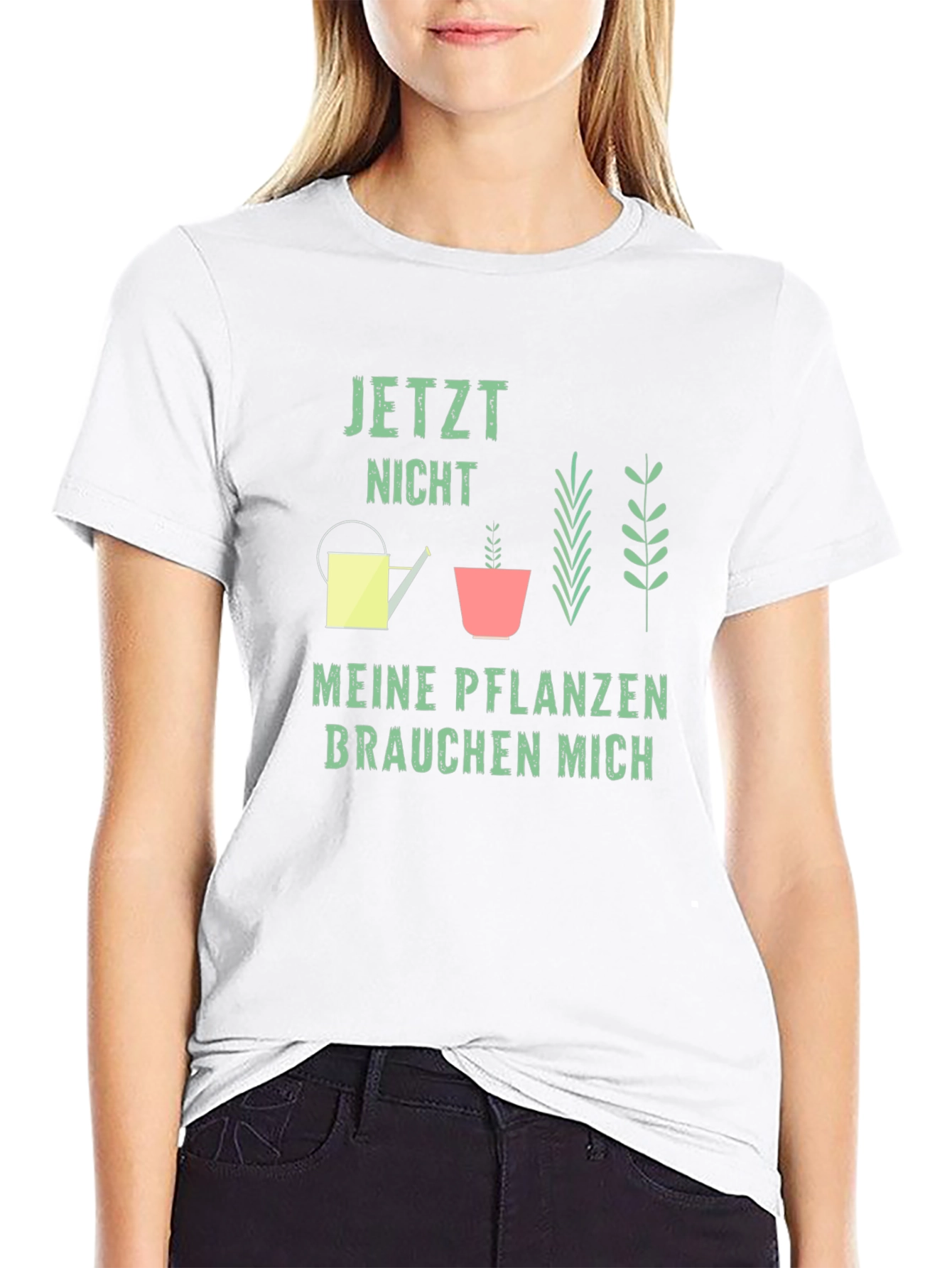 Gardener T-Shirt: Jetzt Nicht Meine Pflanzen Brauchen Mich