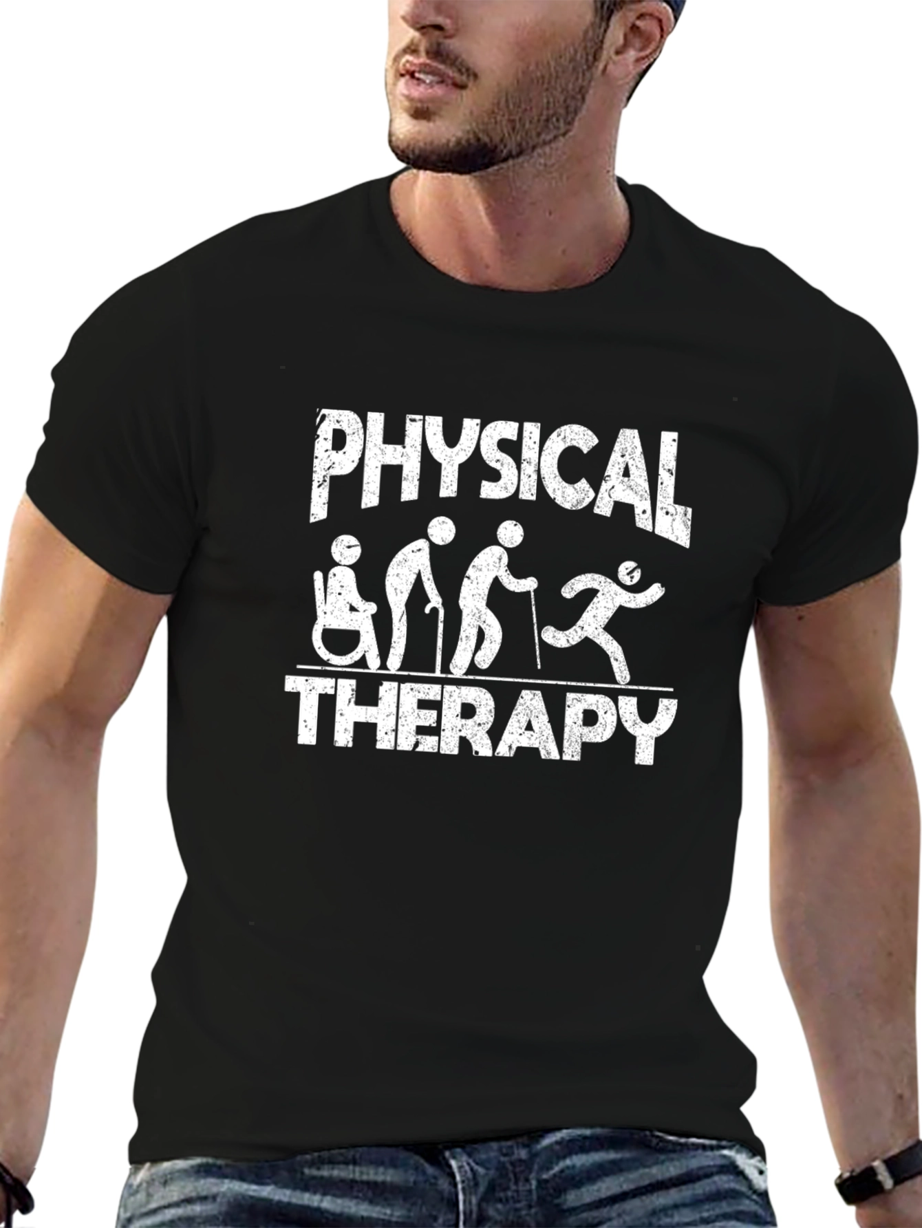 Physical Therapy Black T-Shirt