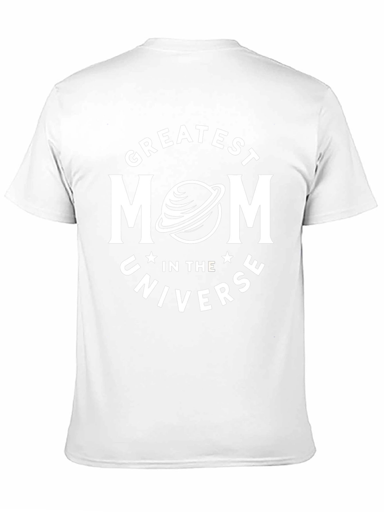 Greatest Mom In The Universe Black T-Shirt