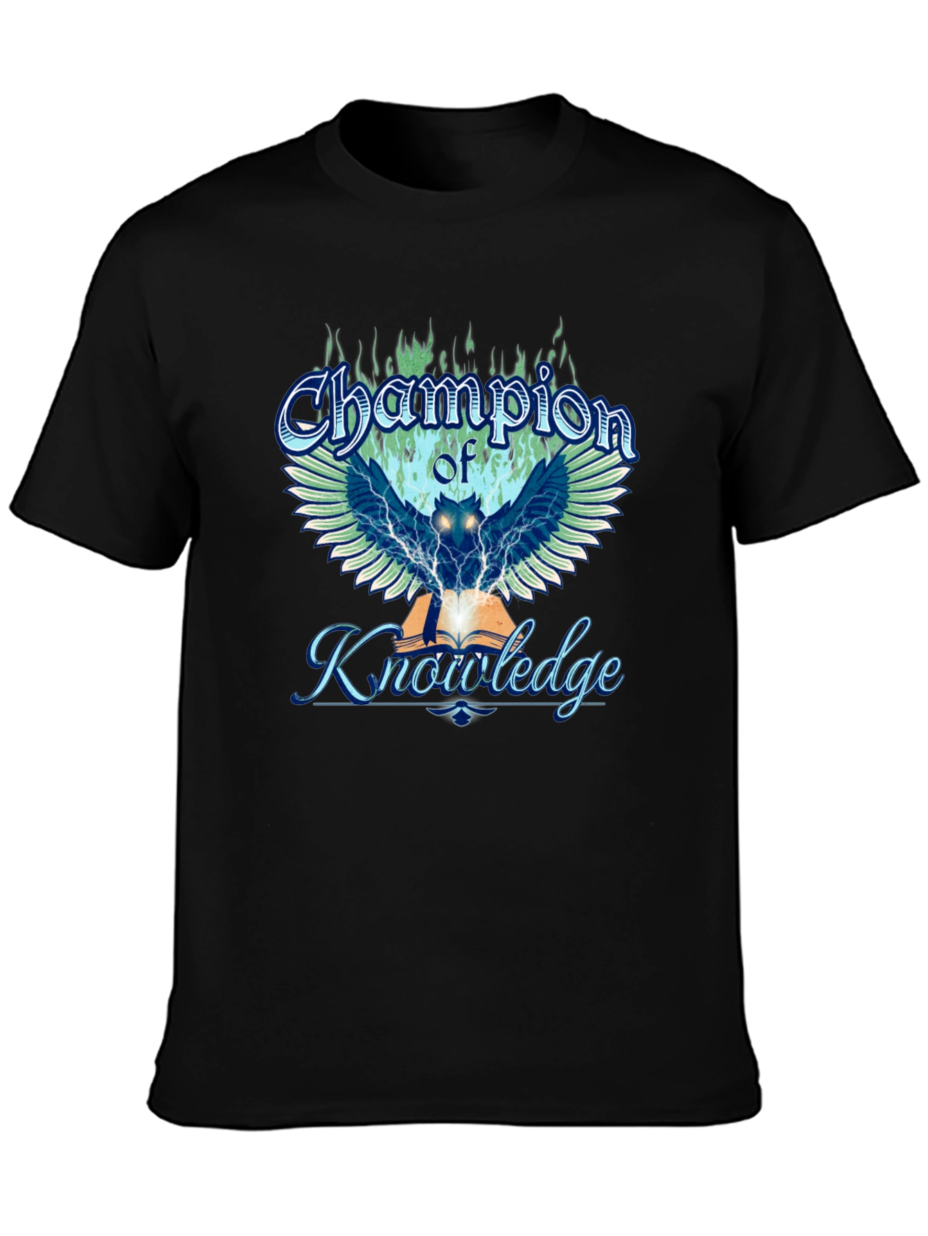 Champion of Knowledge Graphic Tee