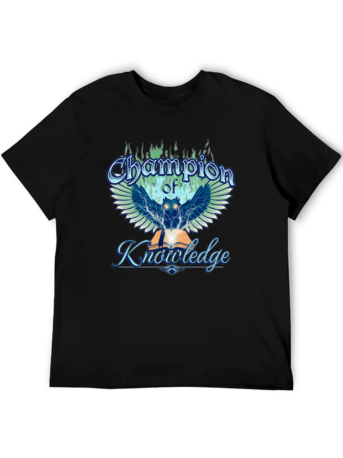 Champion of Knowledge Graphic Tee