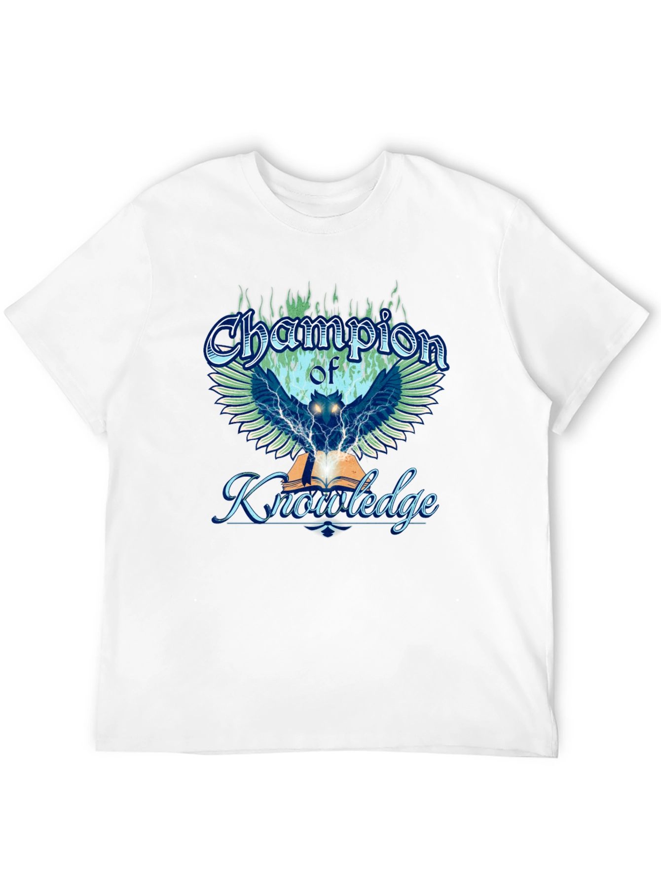 Champion of Knowledge Graphic Tee
