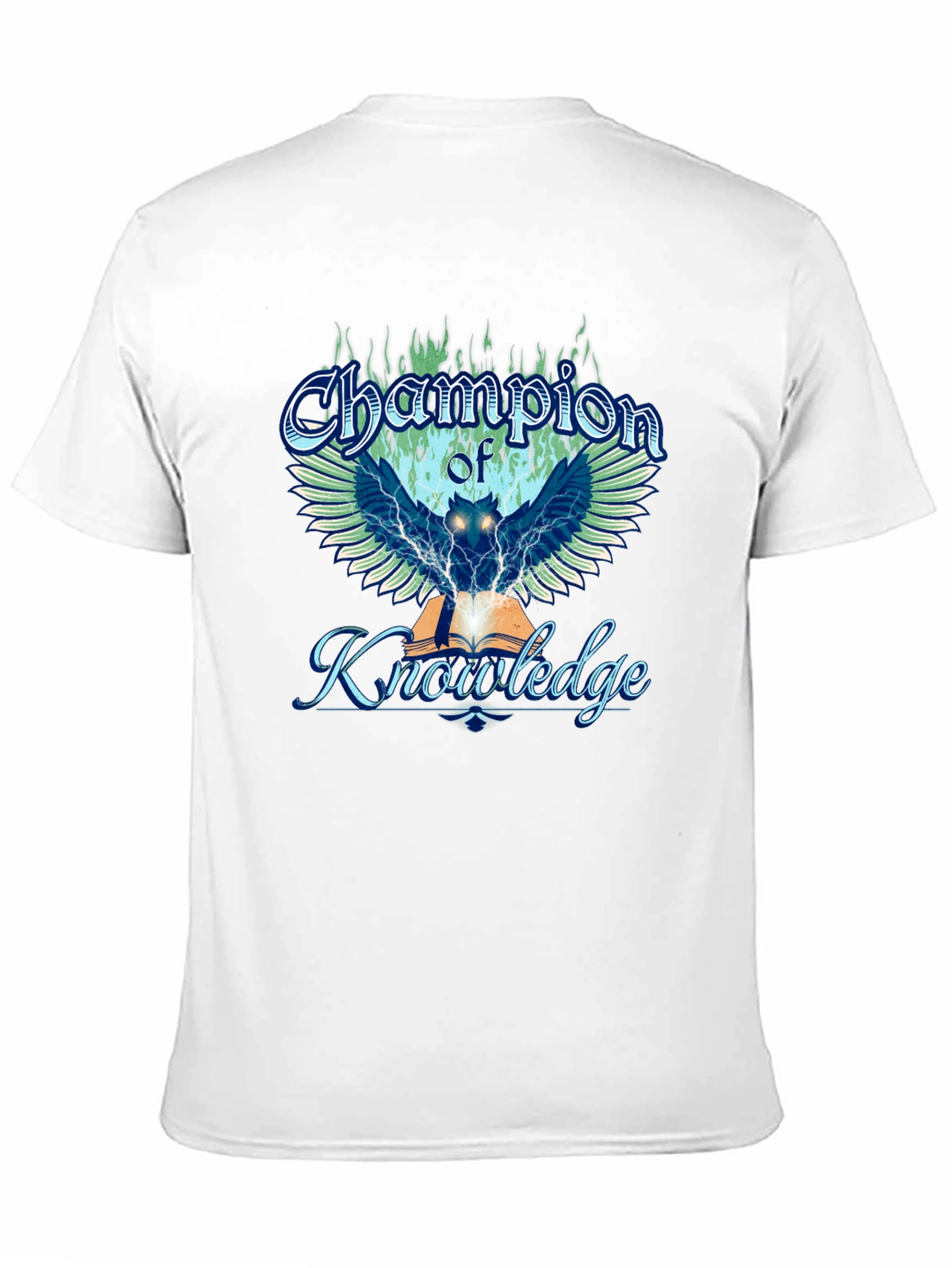 Champion of Knowledge Graphic Tee