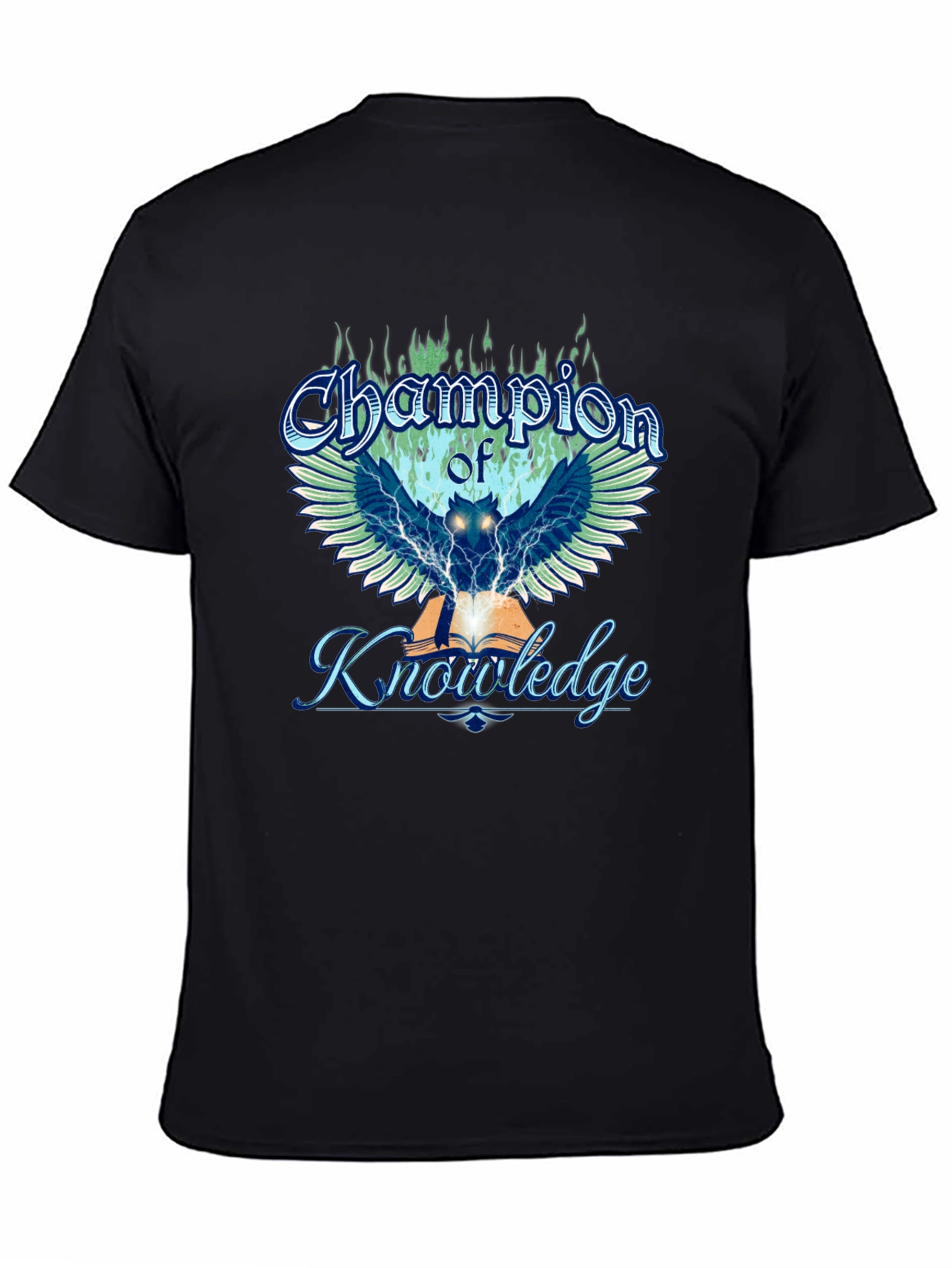 Champion of Knowledge Graphic Tee