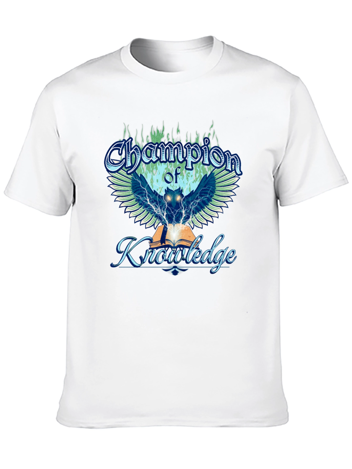 Champion of Knowledge Graphic Tee