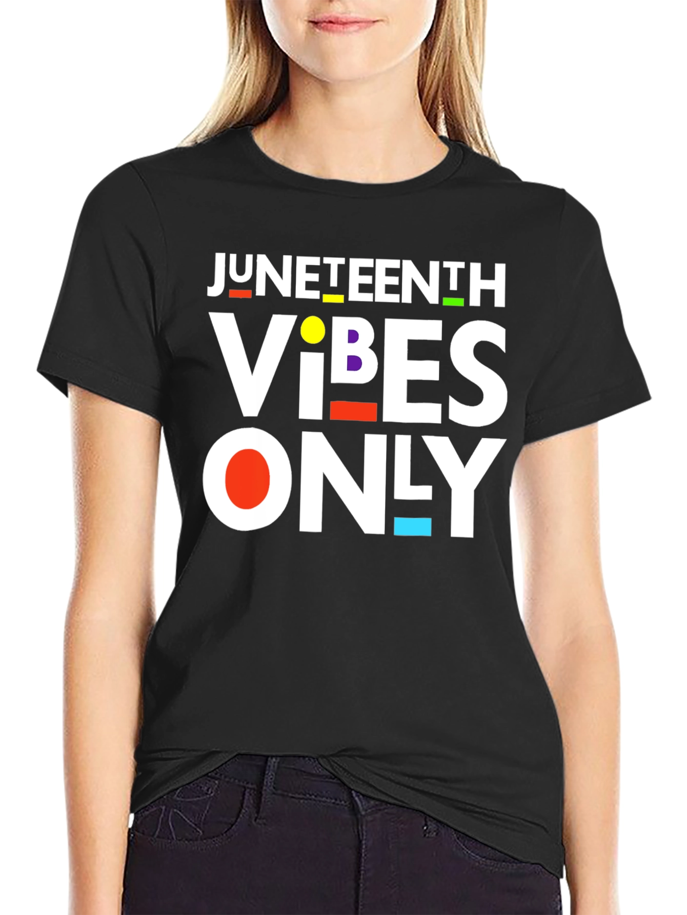 Juneteenth Vibes Only Graphic Tee