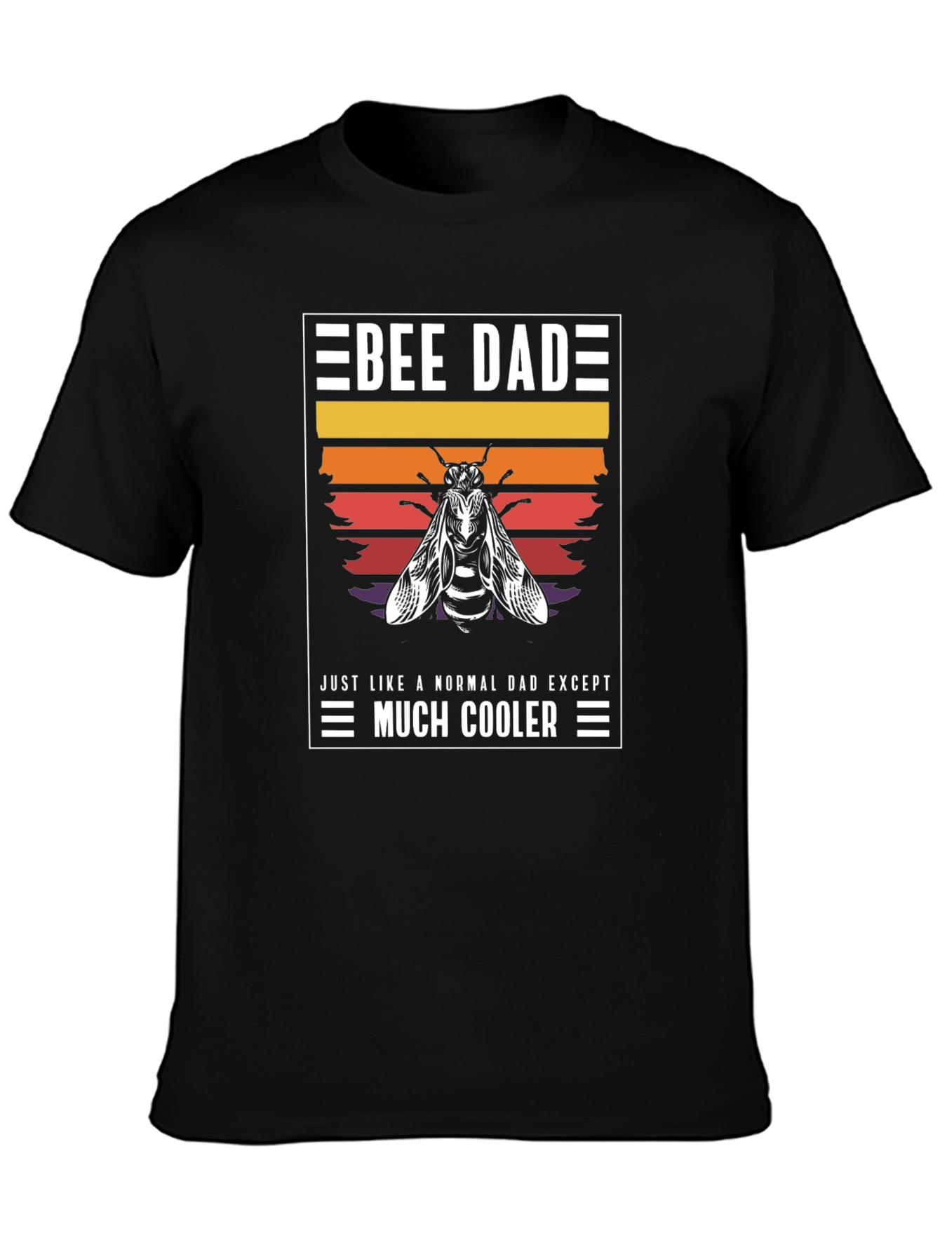 Bee Dad T-Shirt - Much Cooler Dad Gift