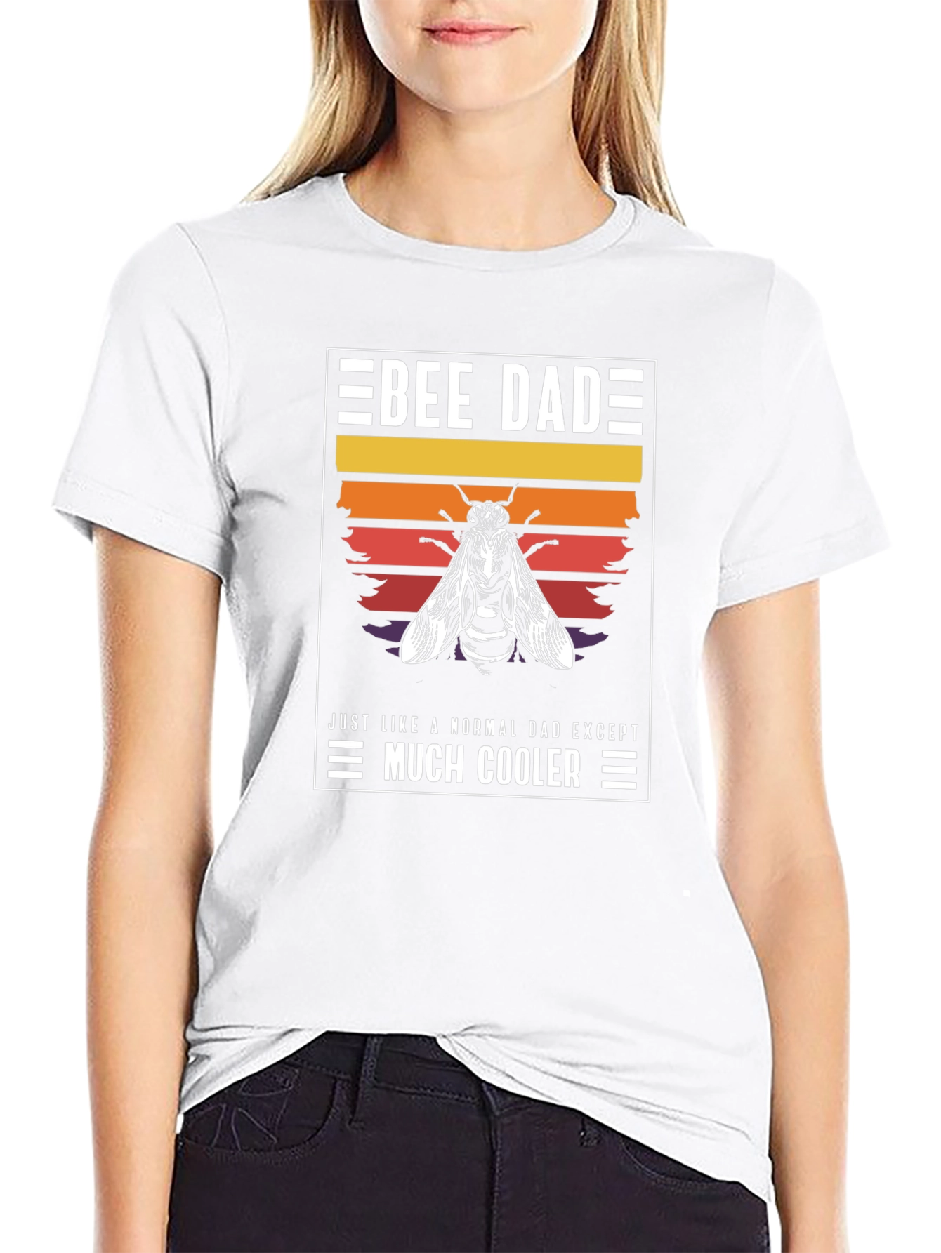 Bee Dad T-Shirt - Much Cooler Dad Gift