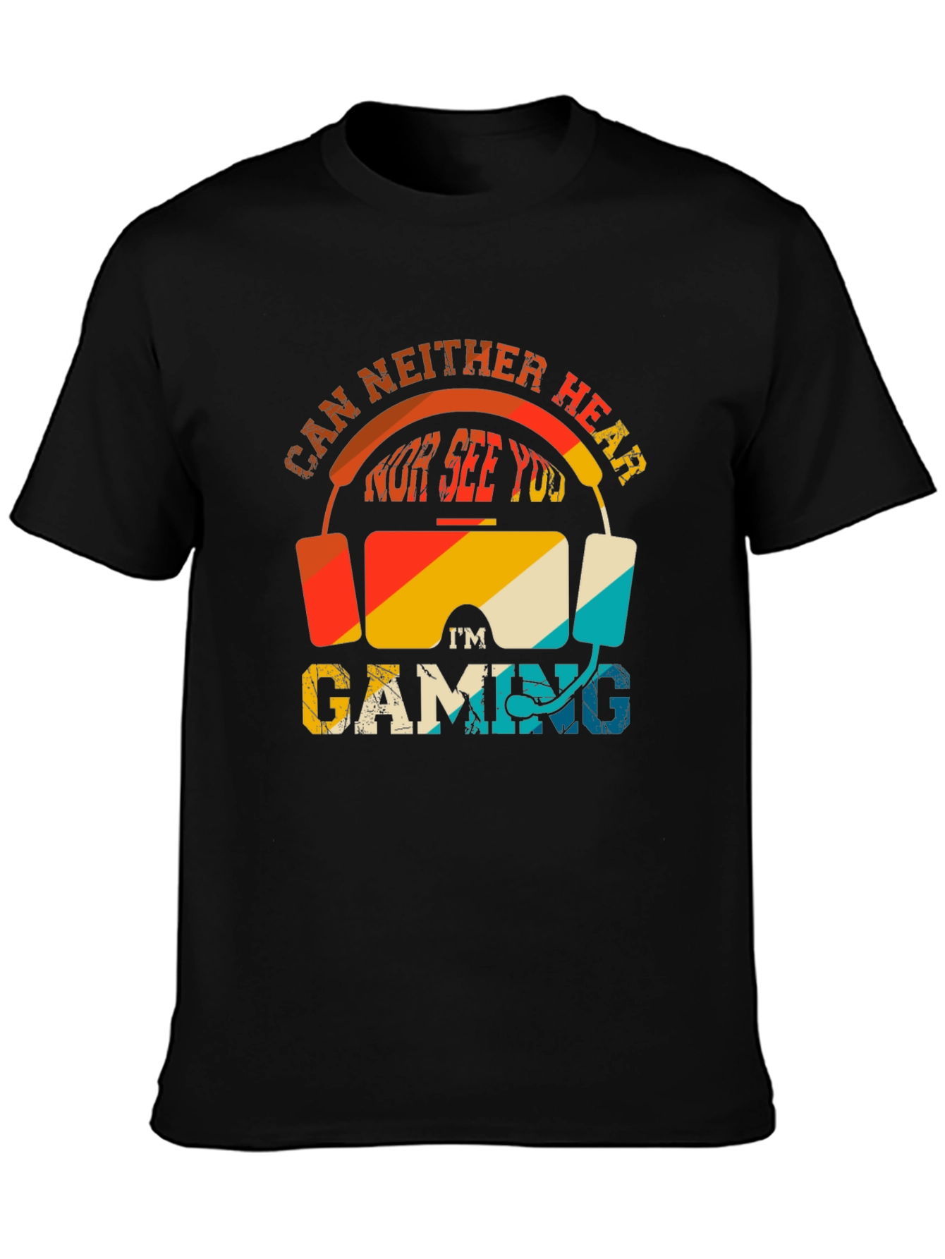 Im Gaming T-Shirt - Gamer Headset Design