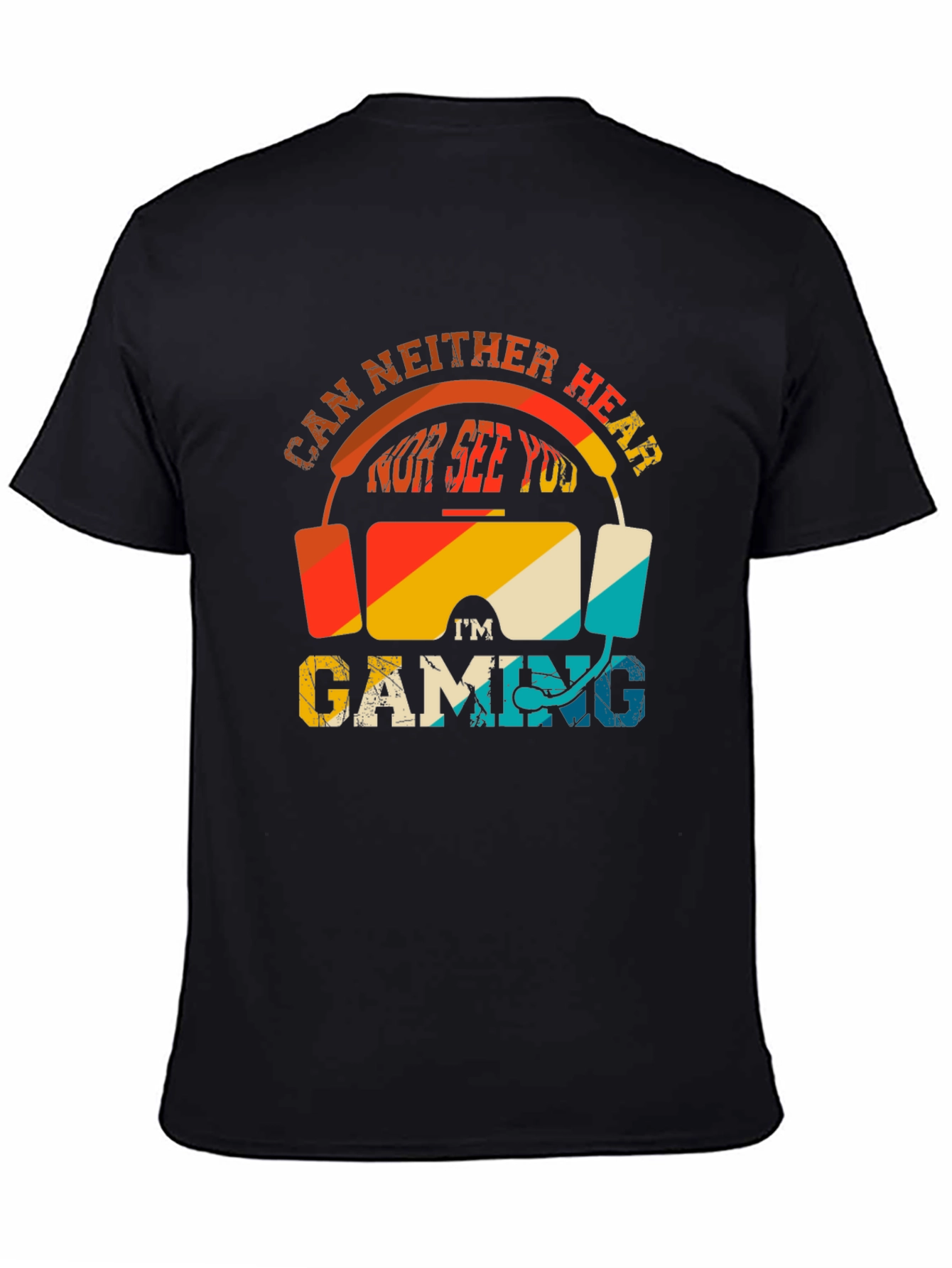 Im Gaming T-Shirt - Gamer Headset Design
