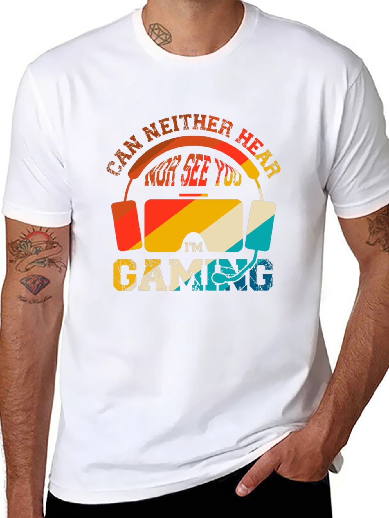Im Gaming T-Shirt - Gamer Headset Design