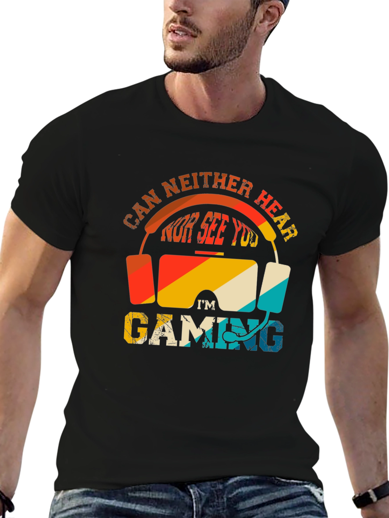 Im Gaming T-Shirt - Gamer Headset Design