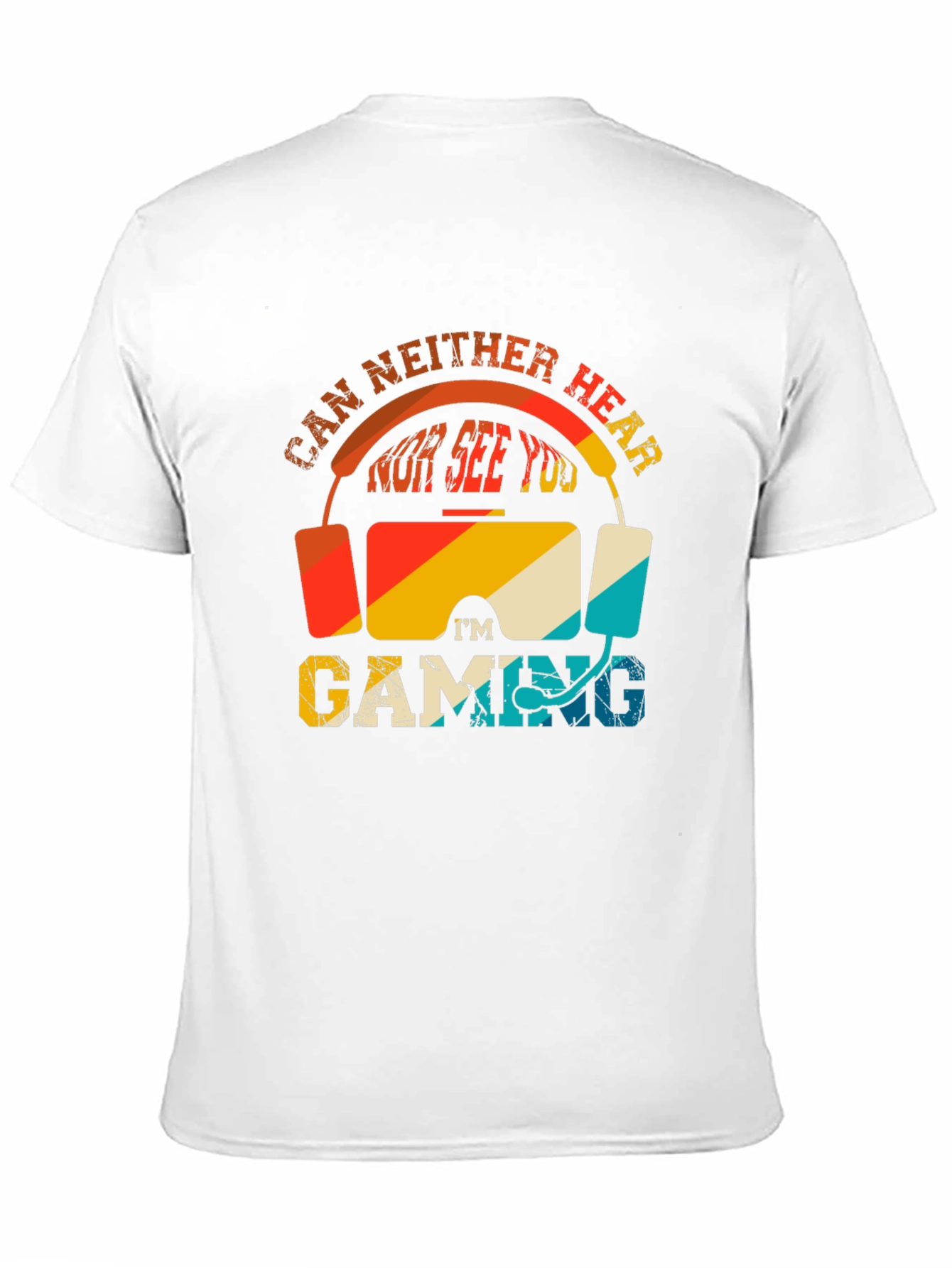 Im Gaming T-Shirt - Gamer Headset Design