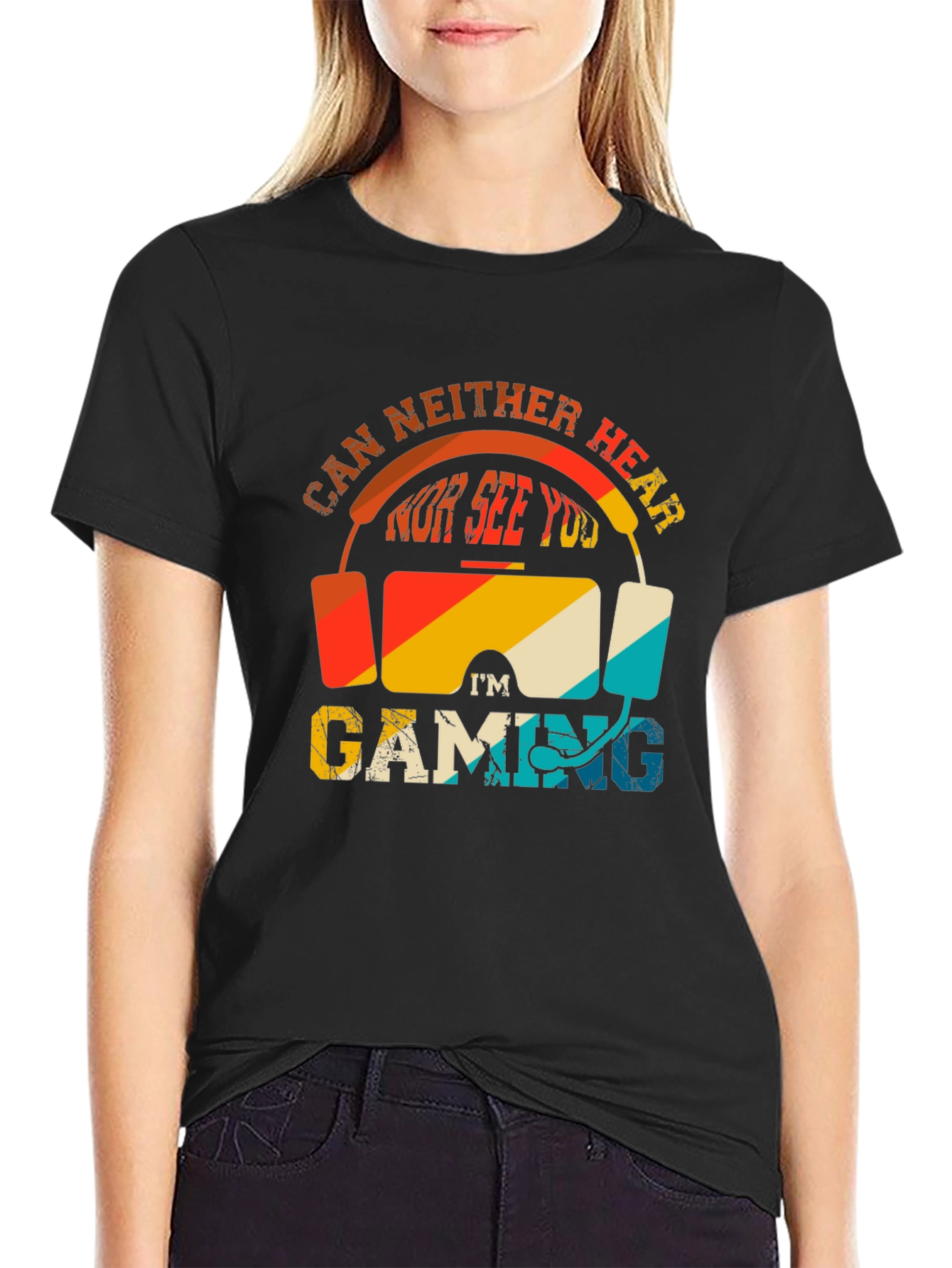 Im Gaming T-Shirt - Gamer Headset Design